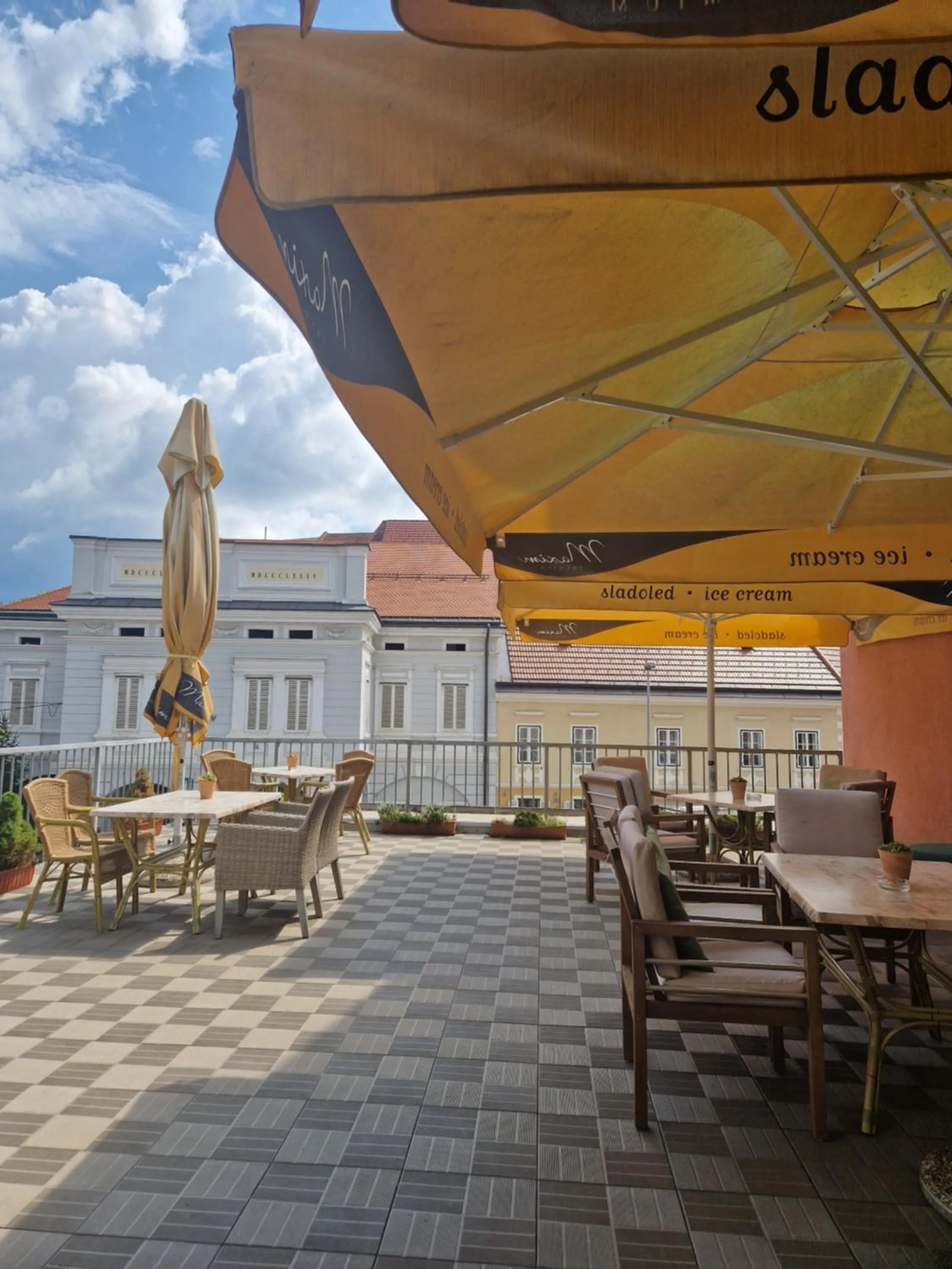 Balcony/Terrace in Hotel Bela Krajina