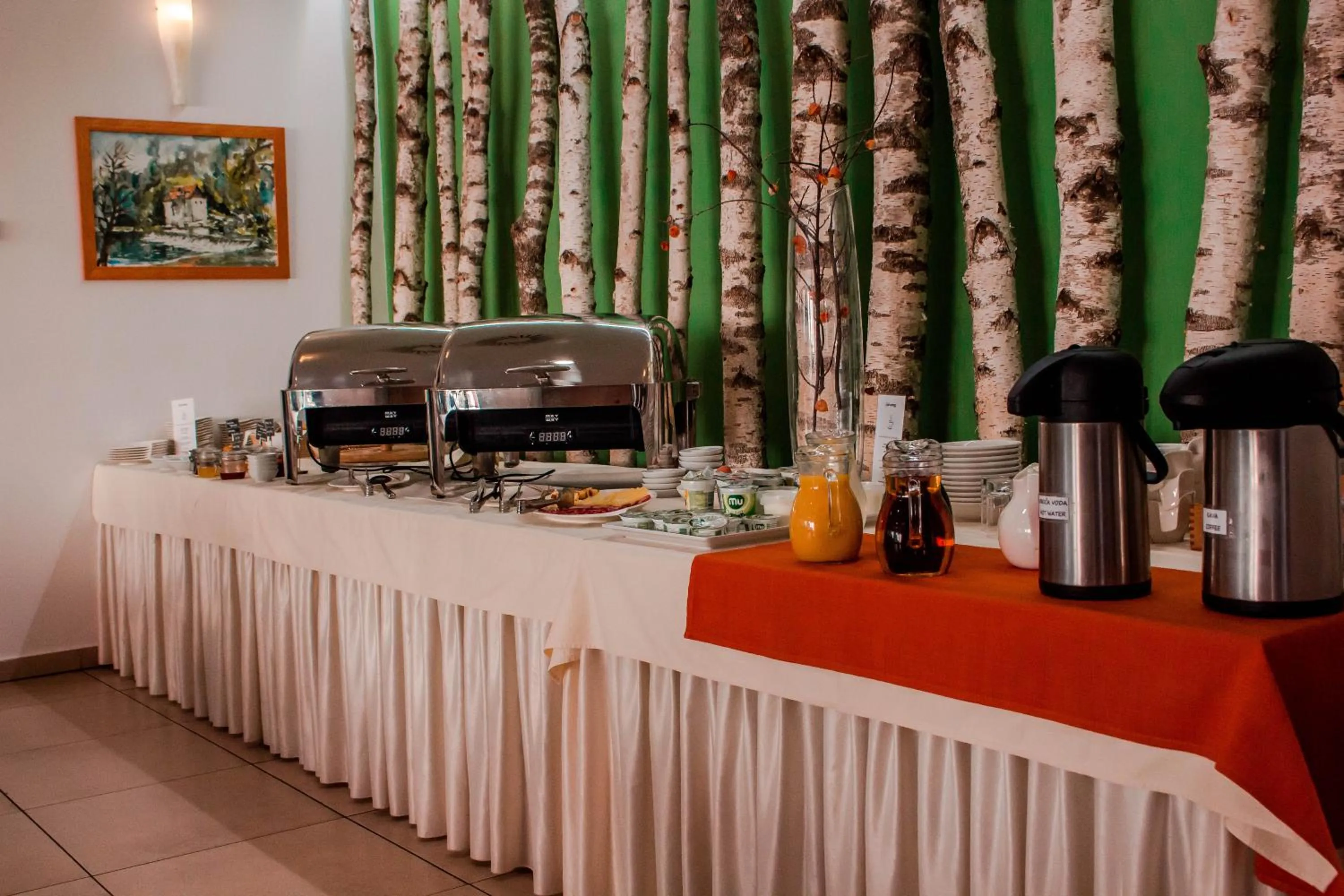 Buffet breakfast in Hotel Bela Krajina