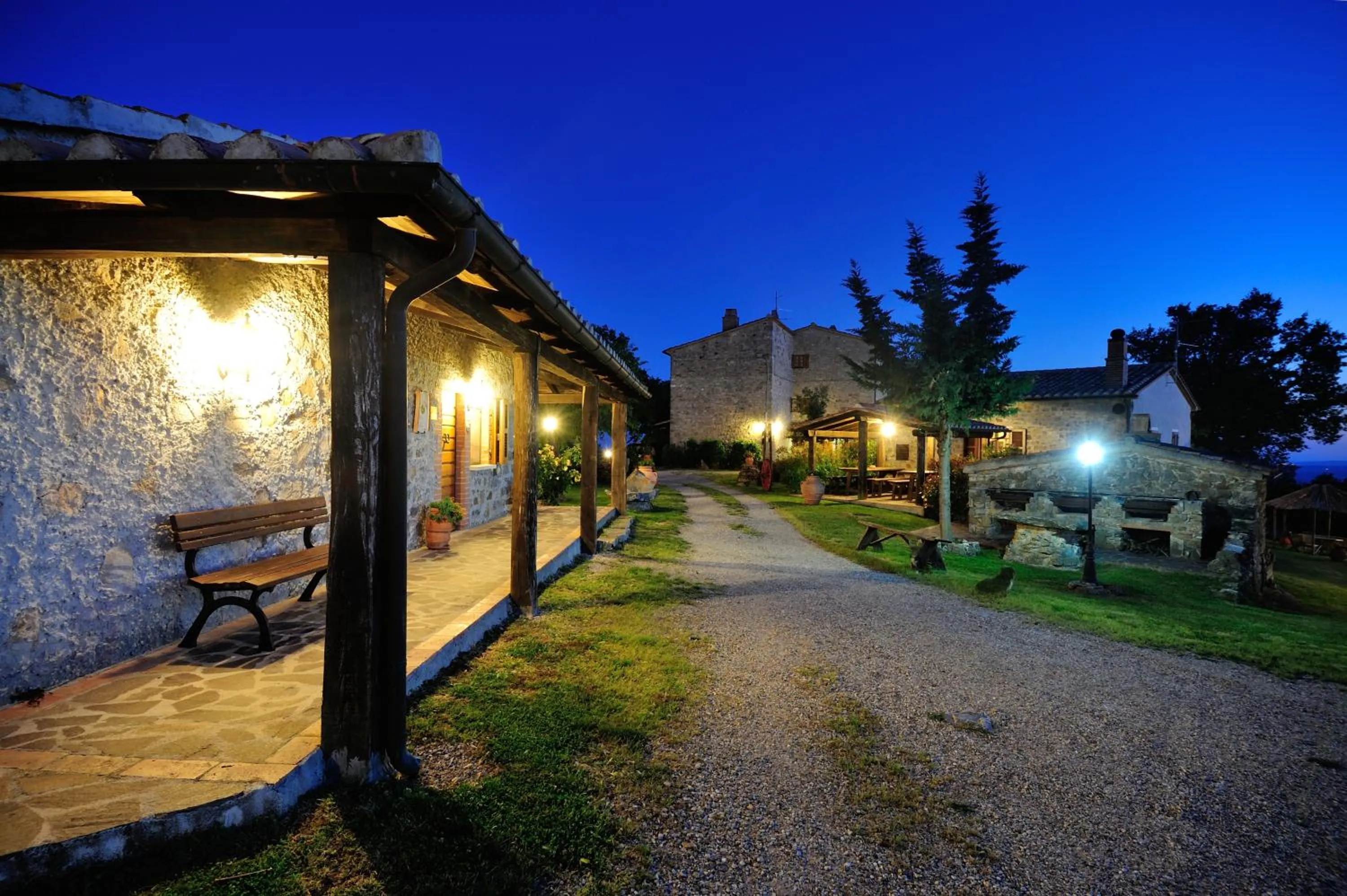 Patio in Agriturismo I Monti