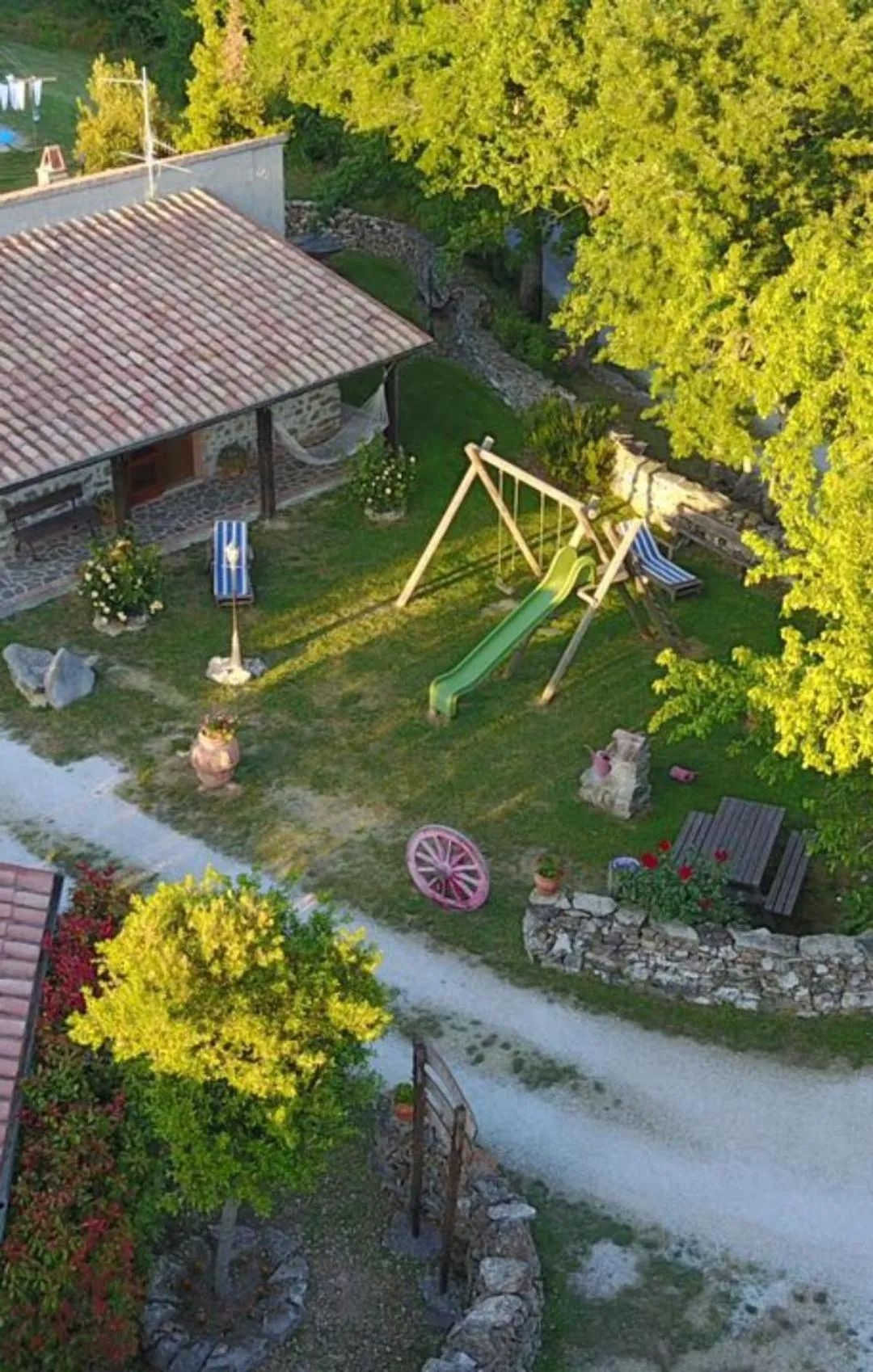 Children play ground in Agriturismo I Monti
