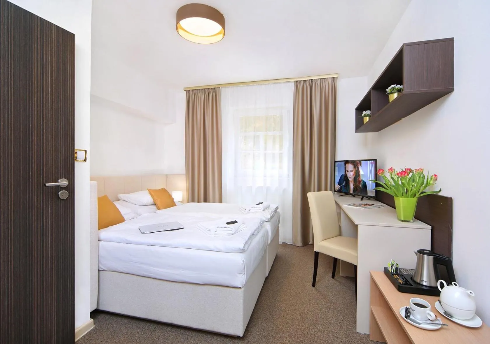 Photo of the whole room, Bed in Hotel Hradec