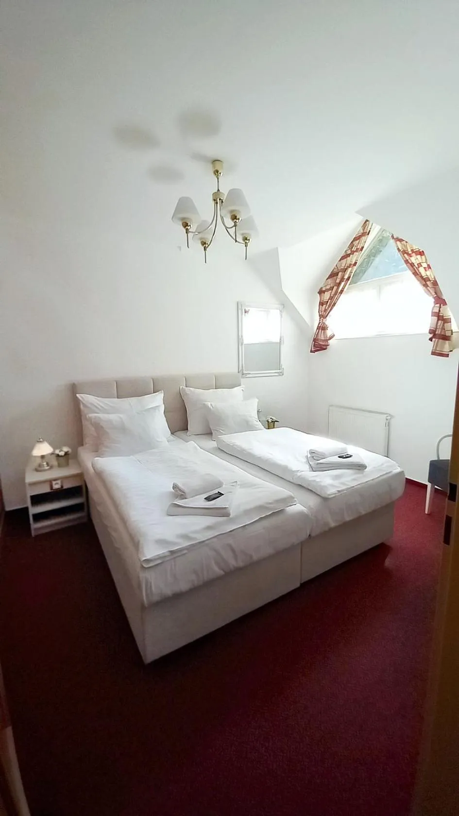 Photo of the whole room, Bed in Hotel Hradec