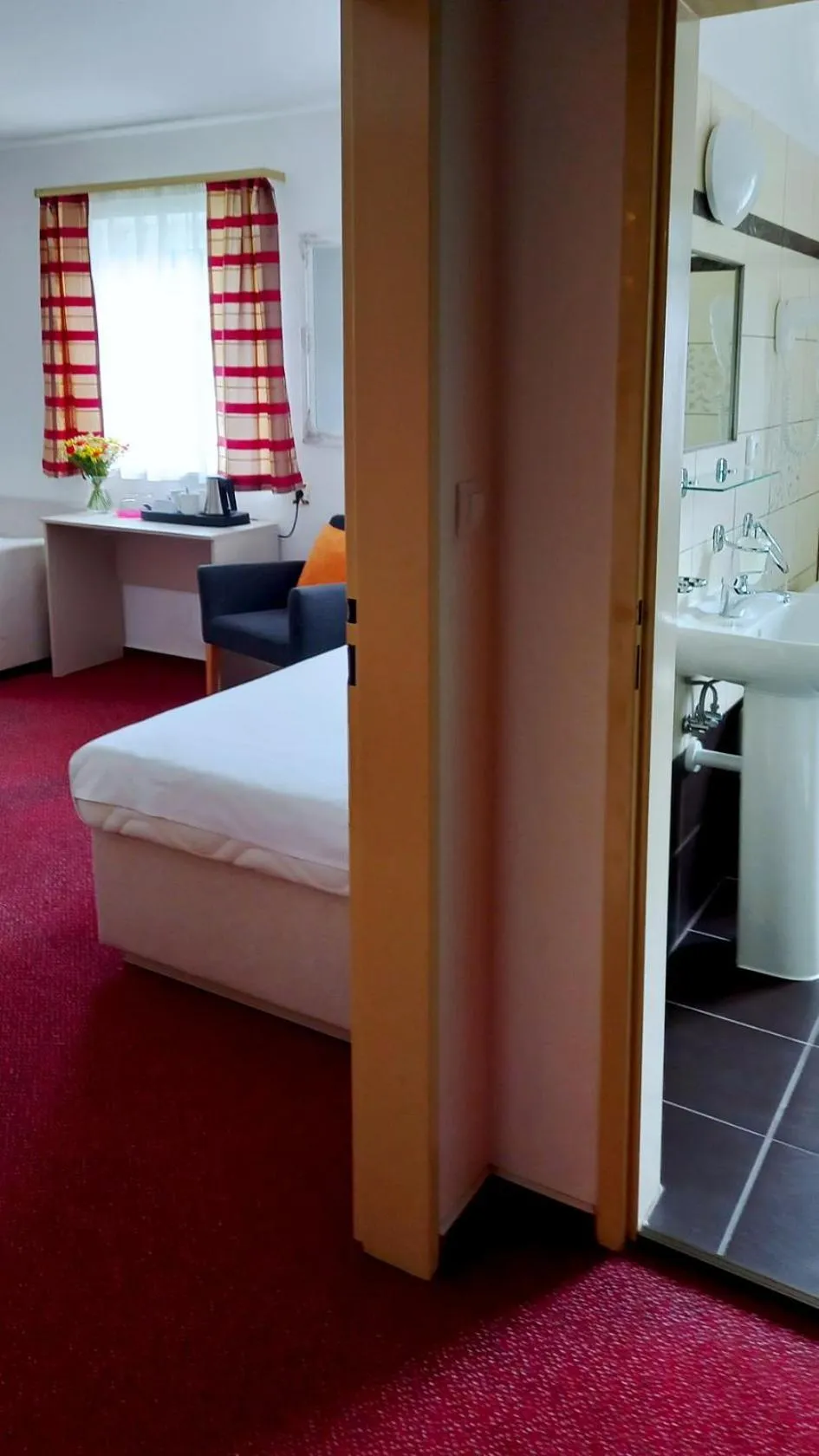 Photo of the whole room, Bed in Hotel Hradec