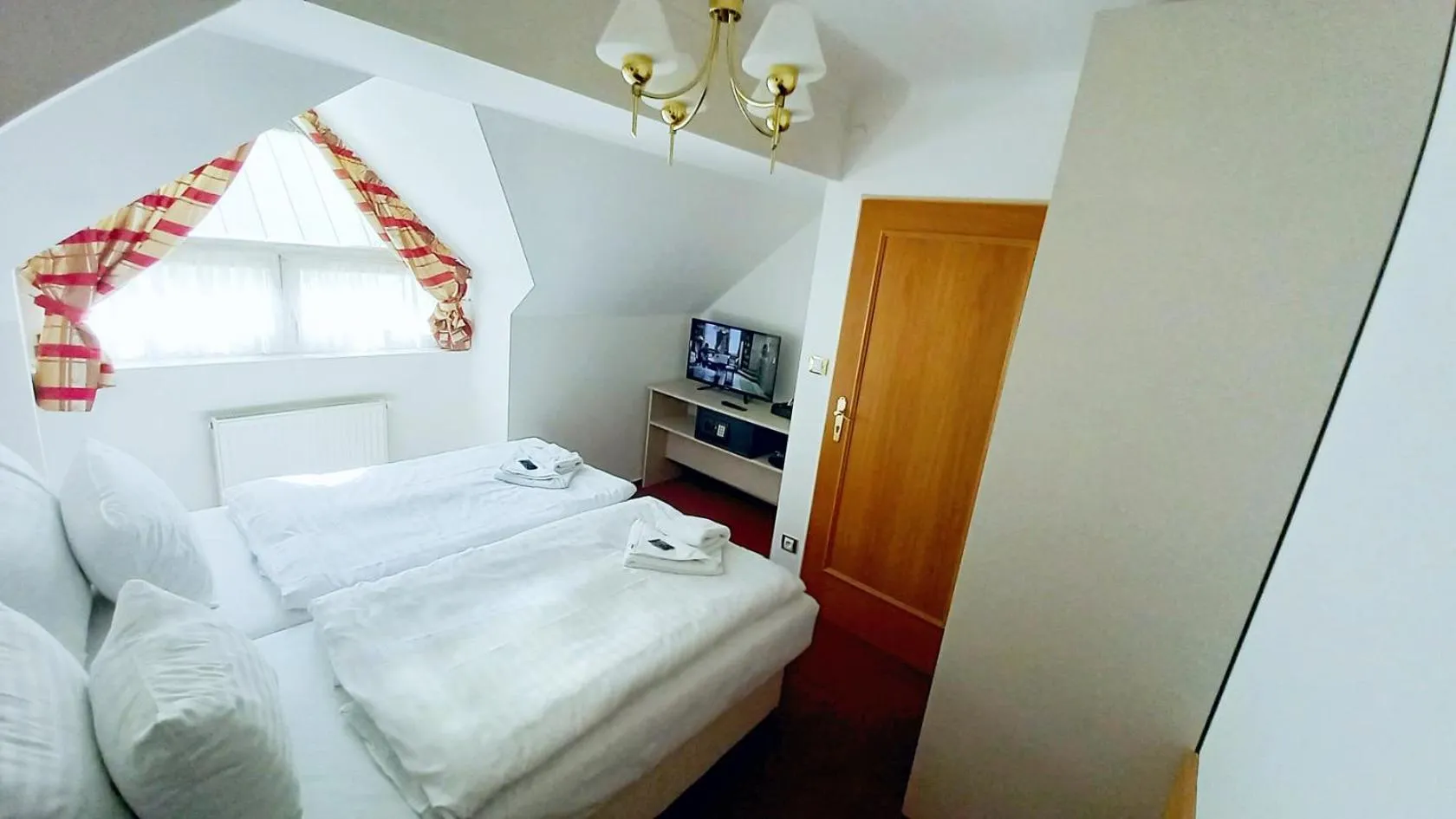 Photo of the whole room, Bed in Hotel Hradec