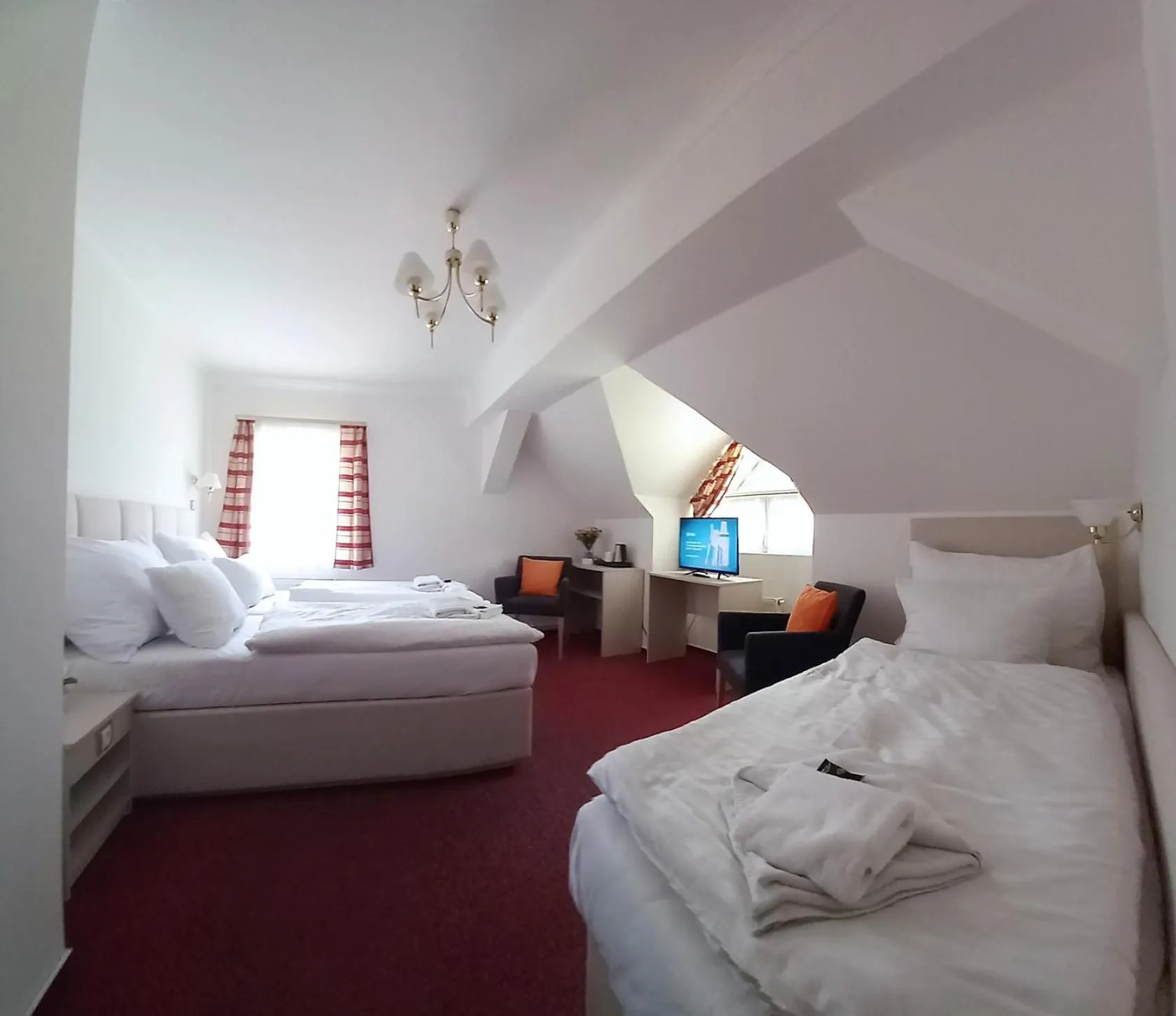 Photo of the whole room, Bed in Hotel Hradec