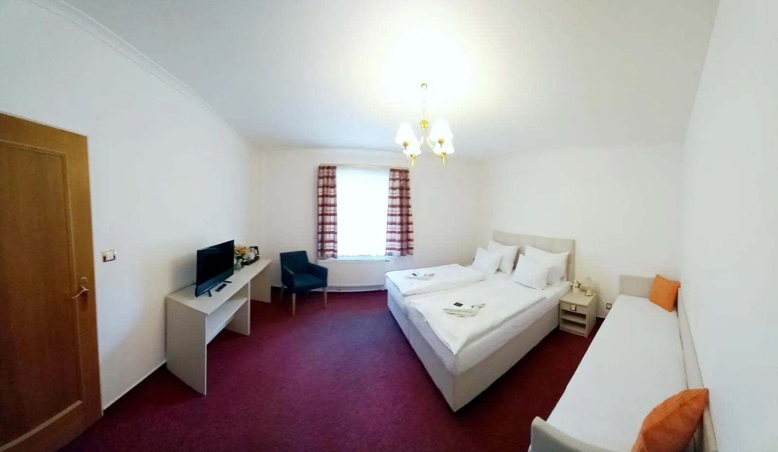 Photo of the whole room, Bed in Hotel Hradec