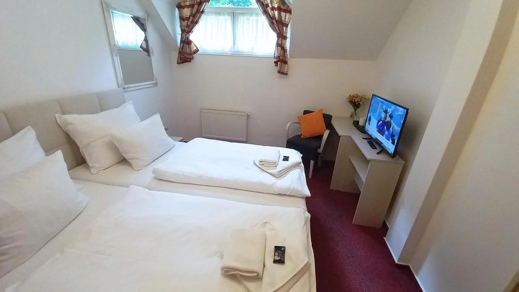 Photo of the whole room, Bed in Hotel Hradec