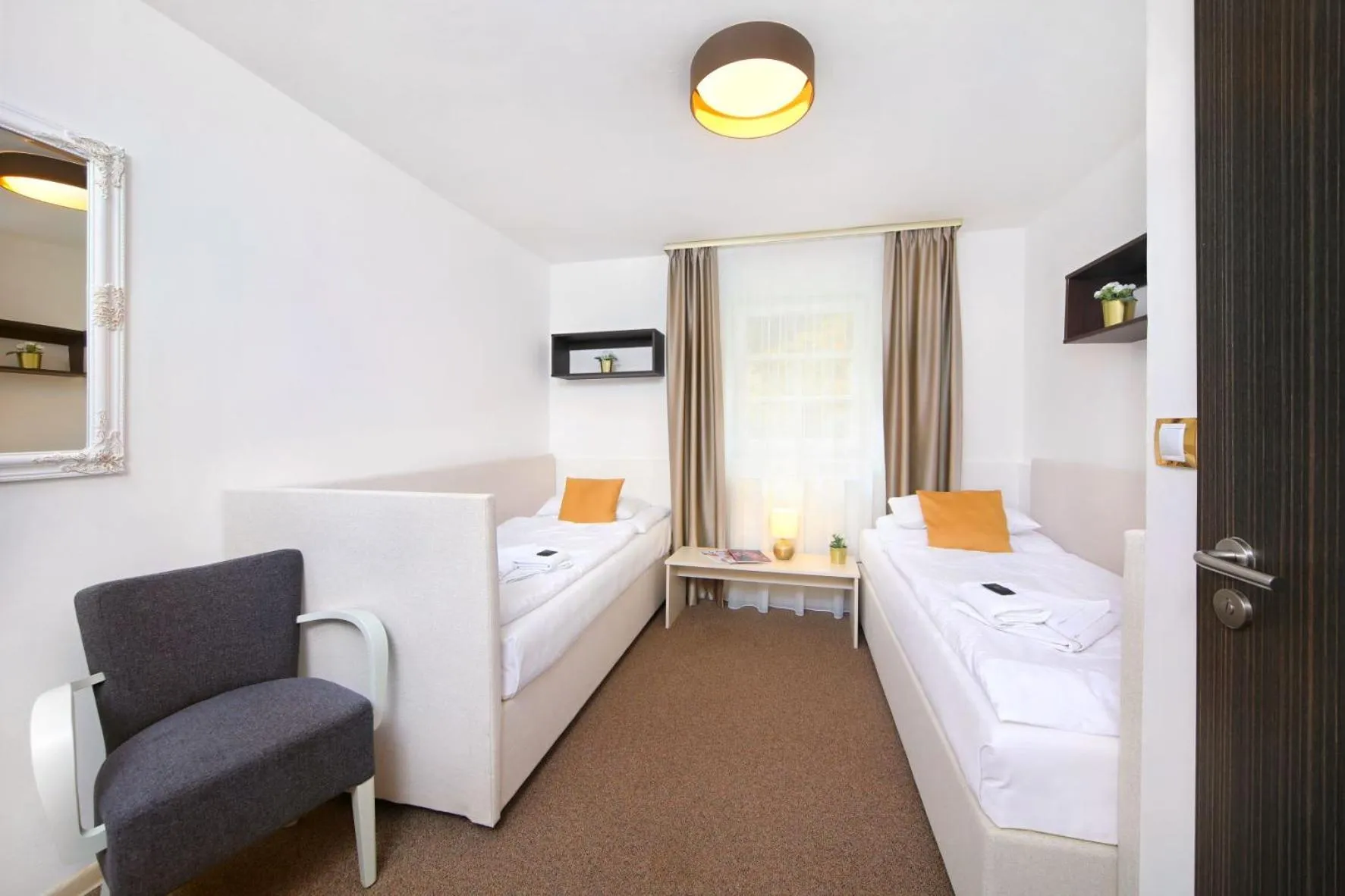 Photo of the whole room, Bed in Hotel Hradec