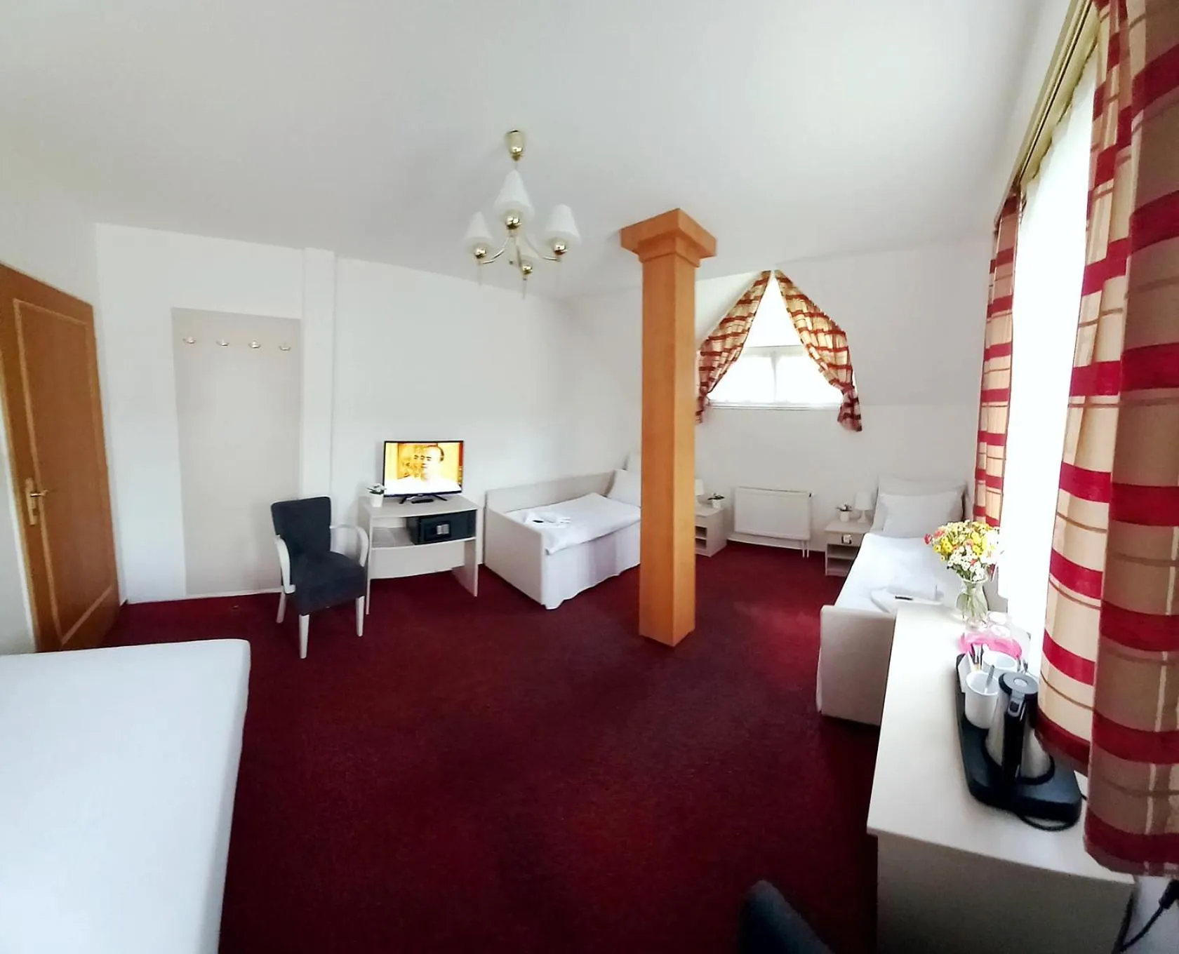 Photo of the whole room, Bed in Hotel Hradec