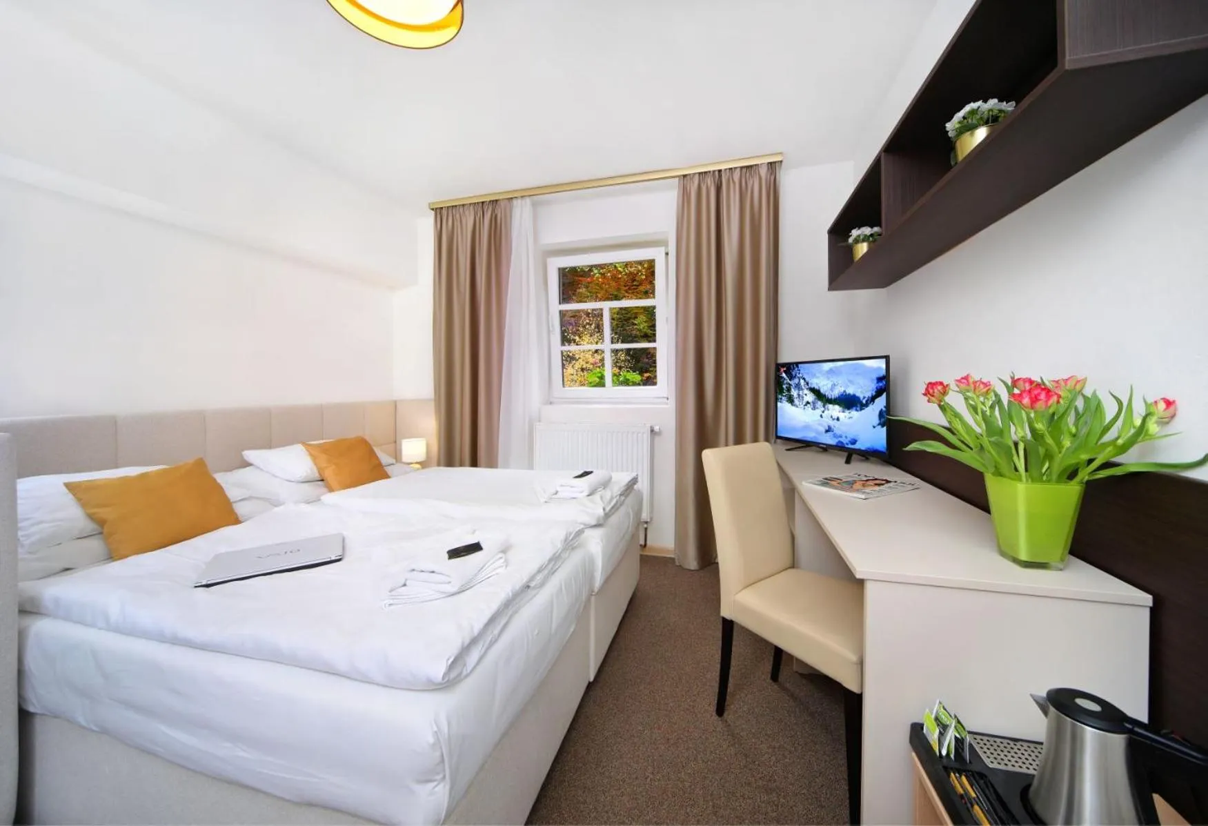 Photo of the whole room, Bed in Hotel Hradec