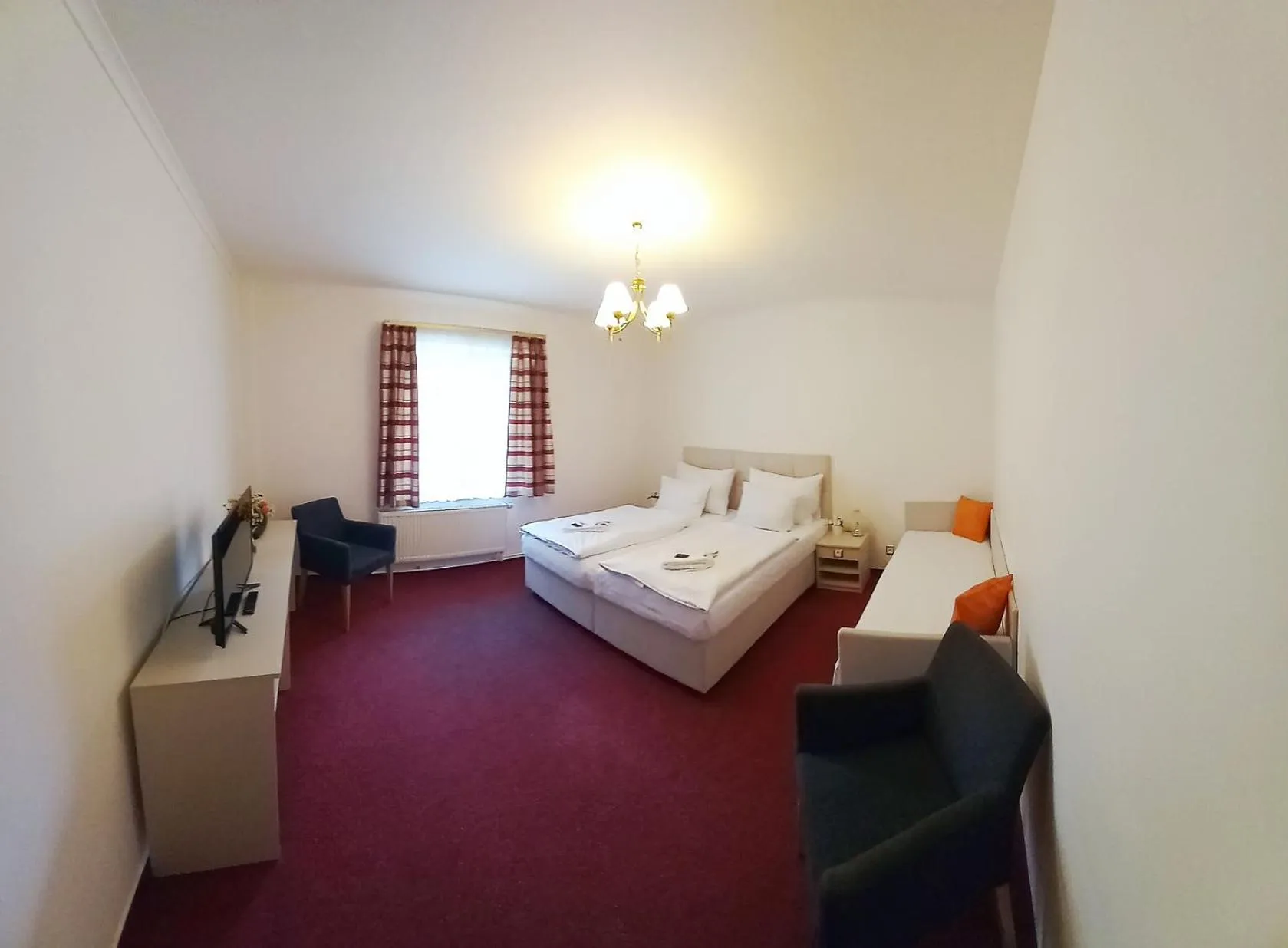 Photo of the whole room, Bed in Hotel Hradec