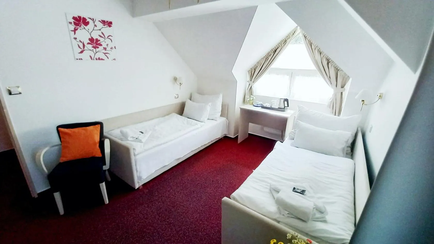 Photo of the whole room, Bed in Hotel Hradec