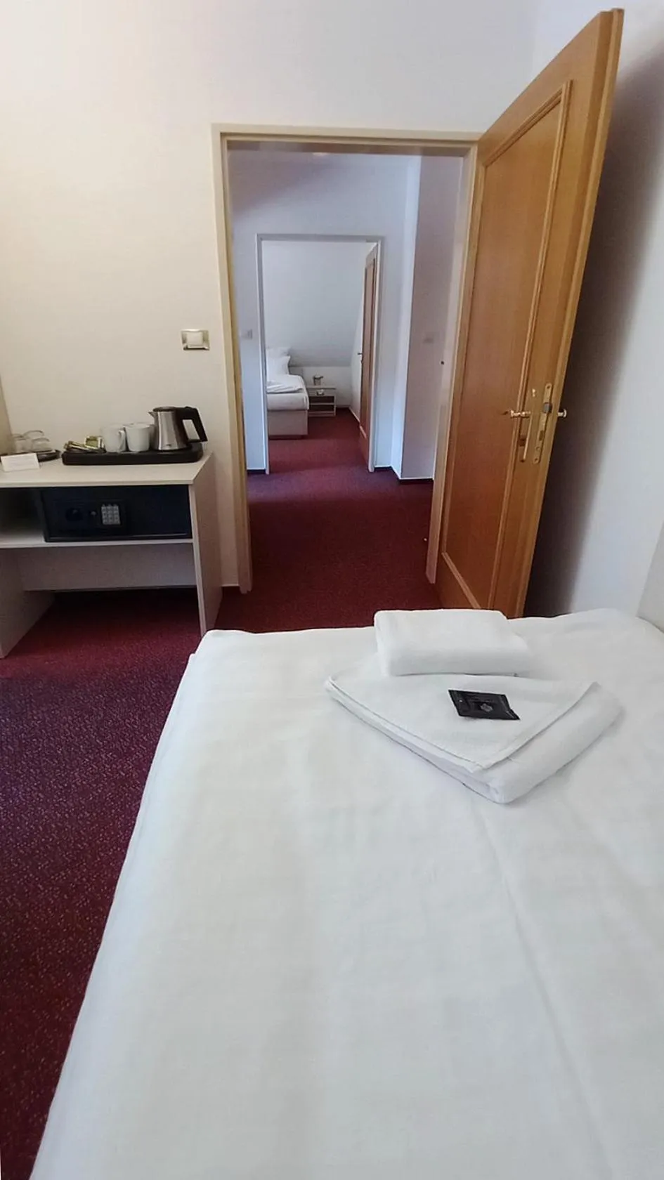 Photo of the whole room, Bed in Hotel Hradec