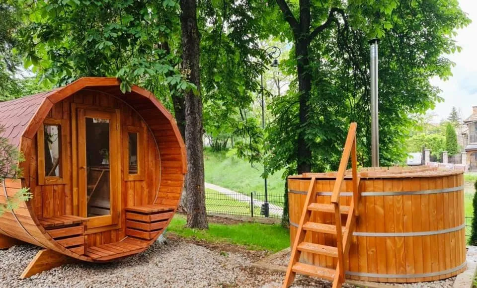 Sauna in Hotel Park Sfantu Gheorghe