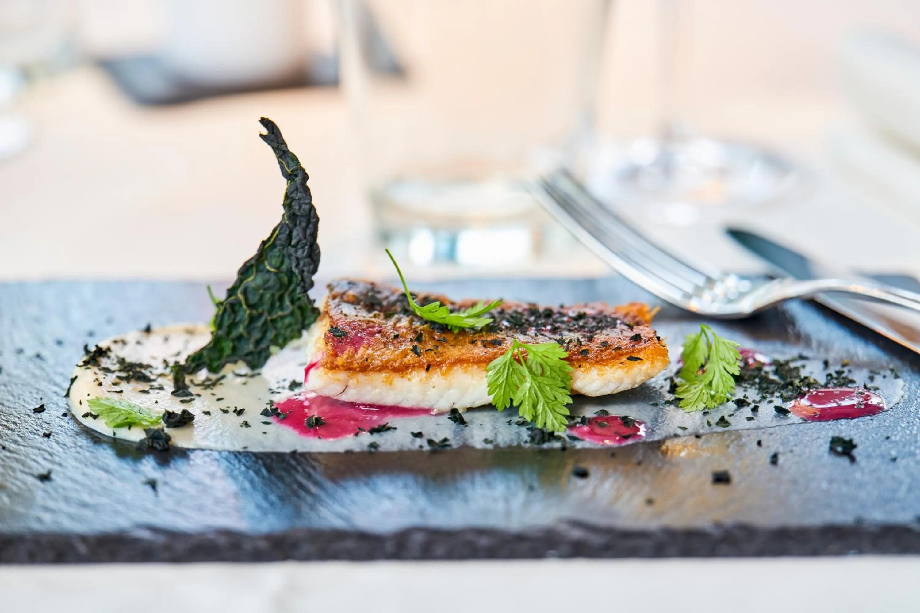 Food in Mountain Design Hotel Eden Selva