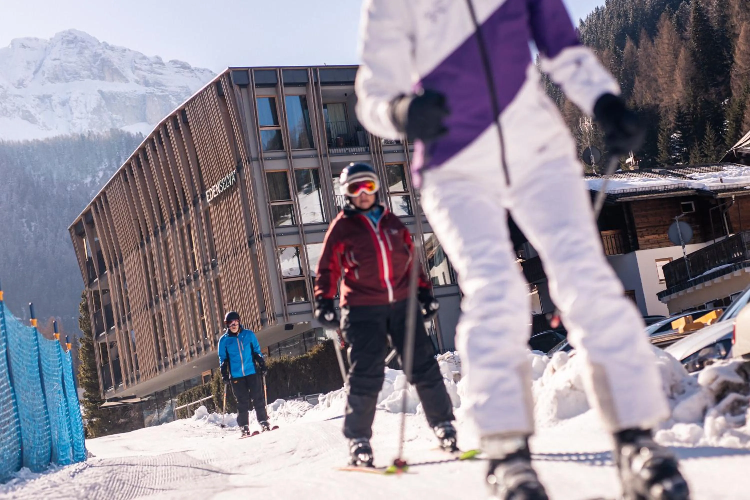 Property building in Mountain Design Hotel Eden Selva