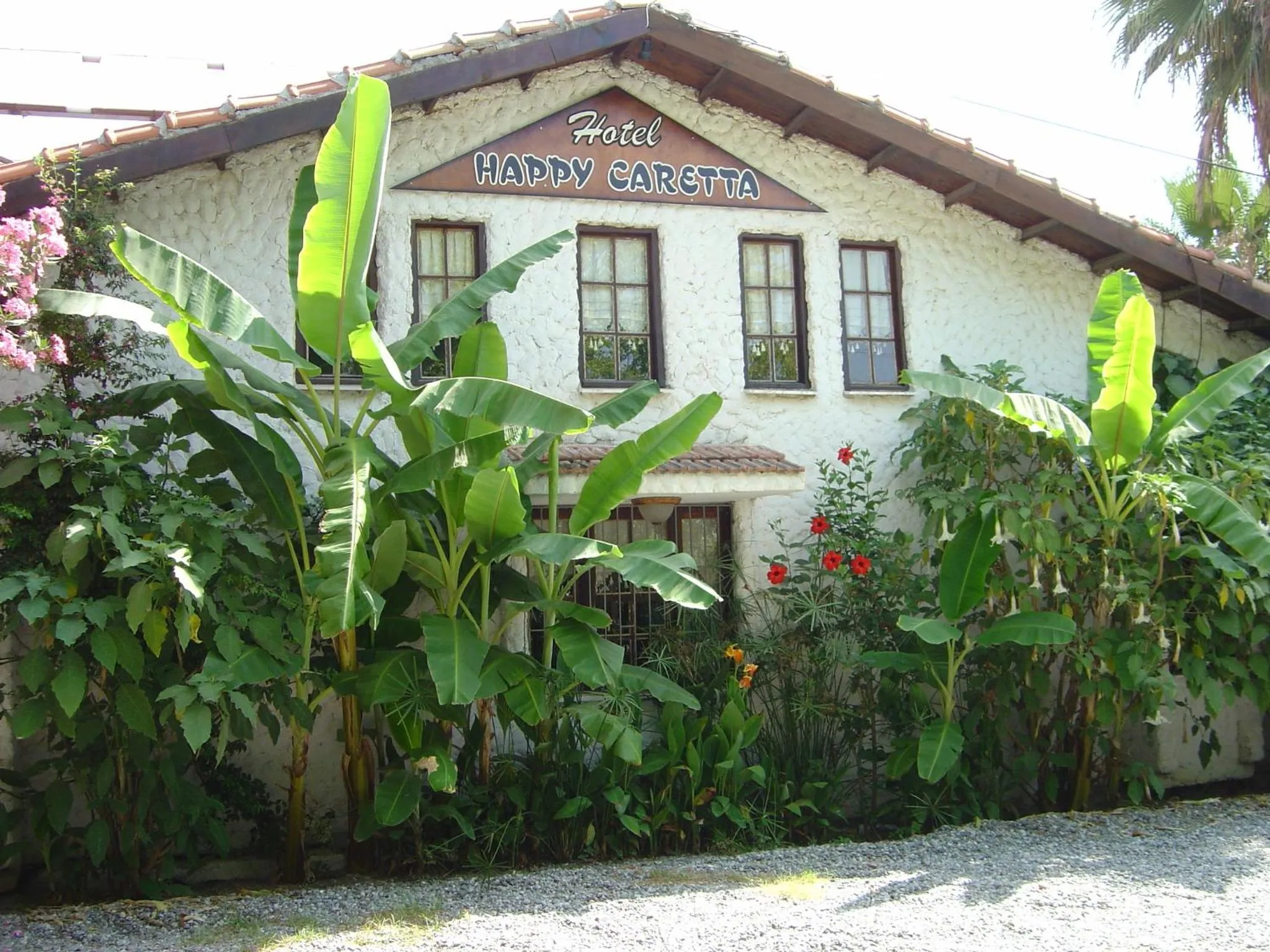 Facade/entrance in Hotel Happy Caretta