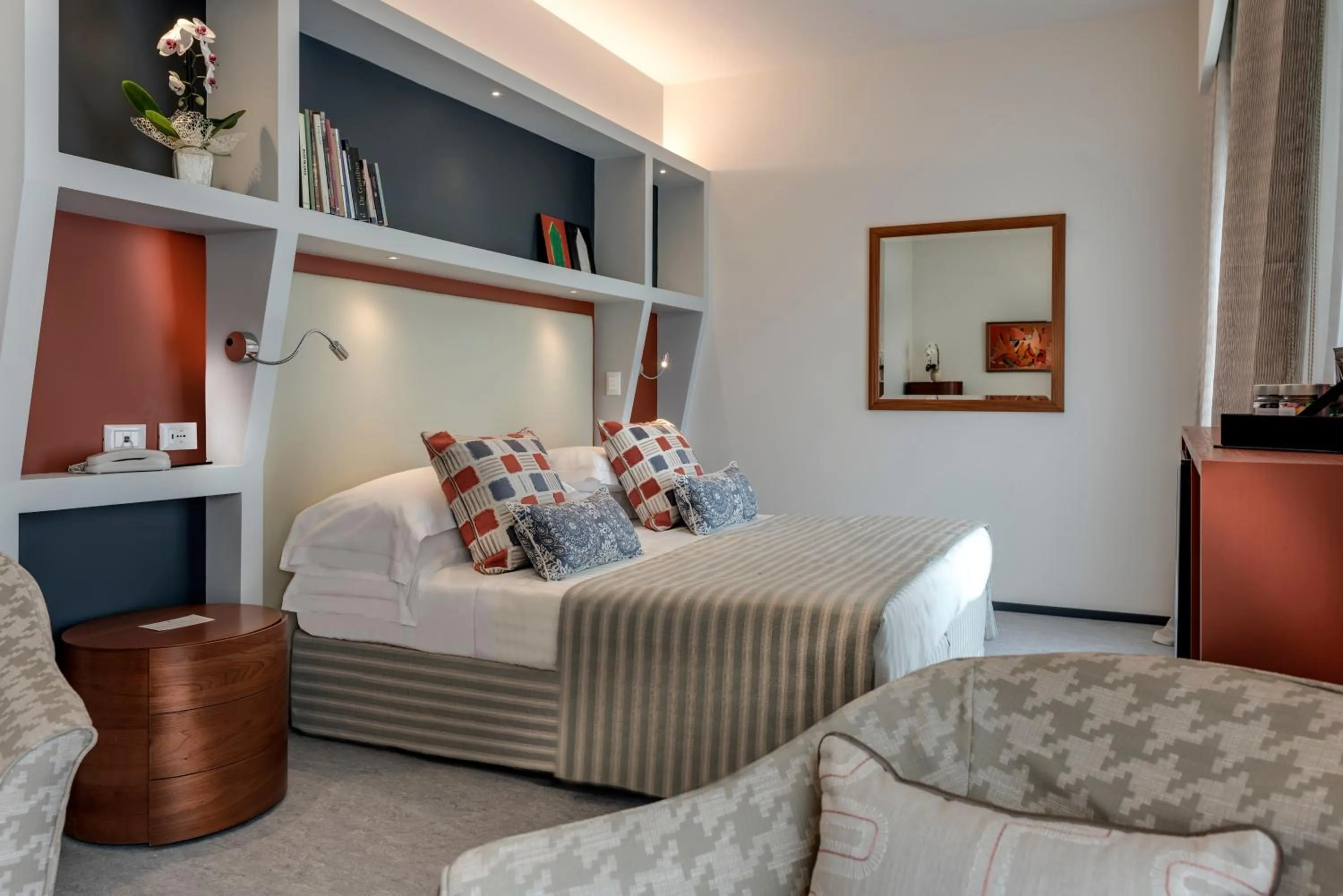 Bedroom in Hermitage Hotel & Resort Forte dei Marmi - Starhotels Collezione