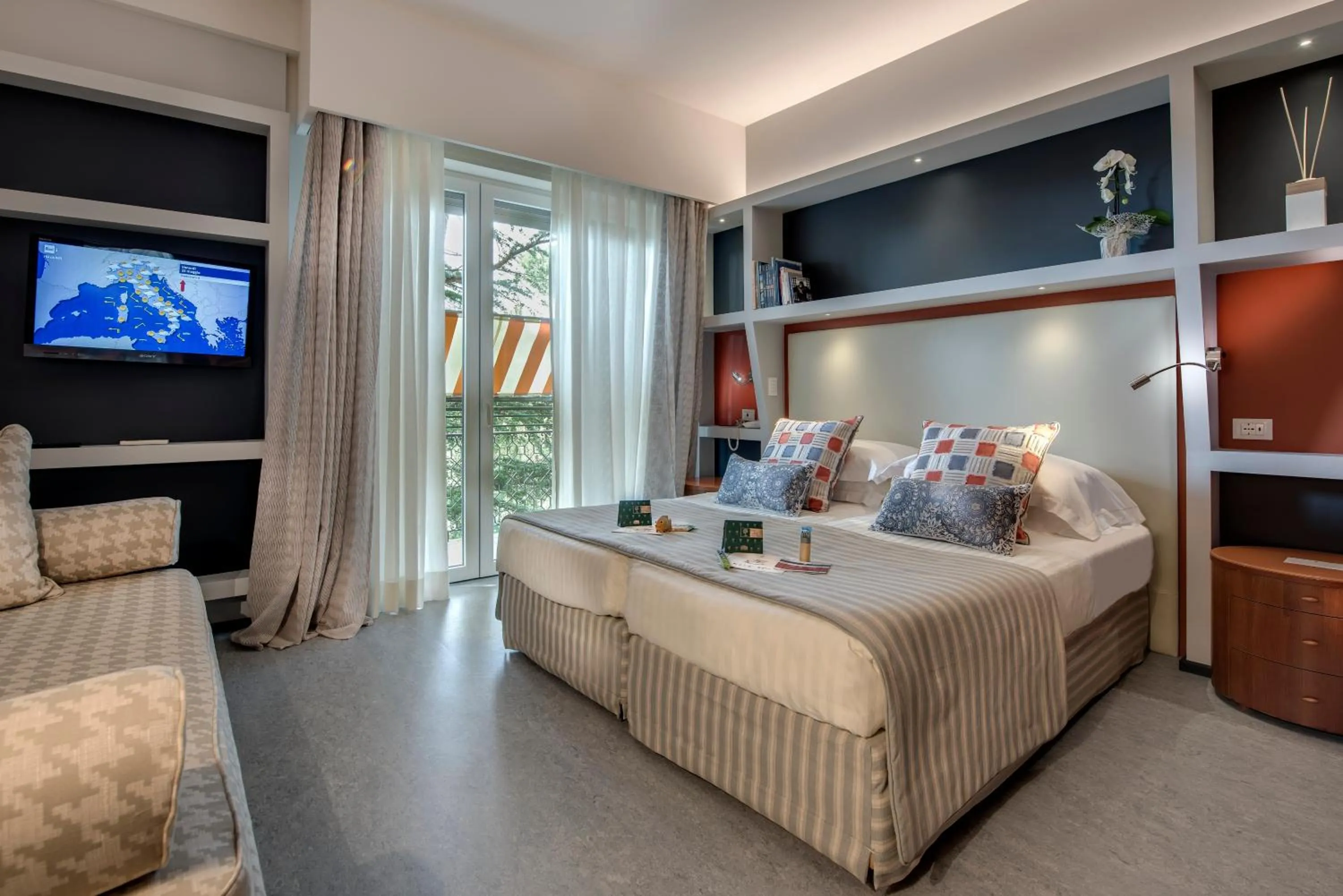 Balcony/Terrace in Hermitage Hotel & Resort Forte dei Marmi - Starhotels Collezione