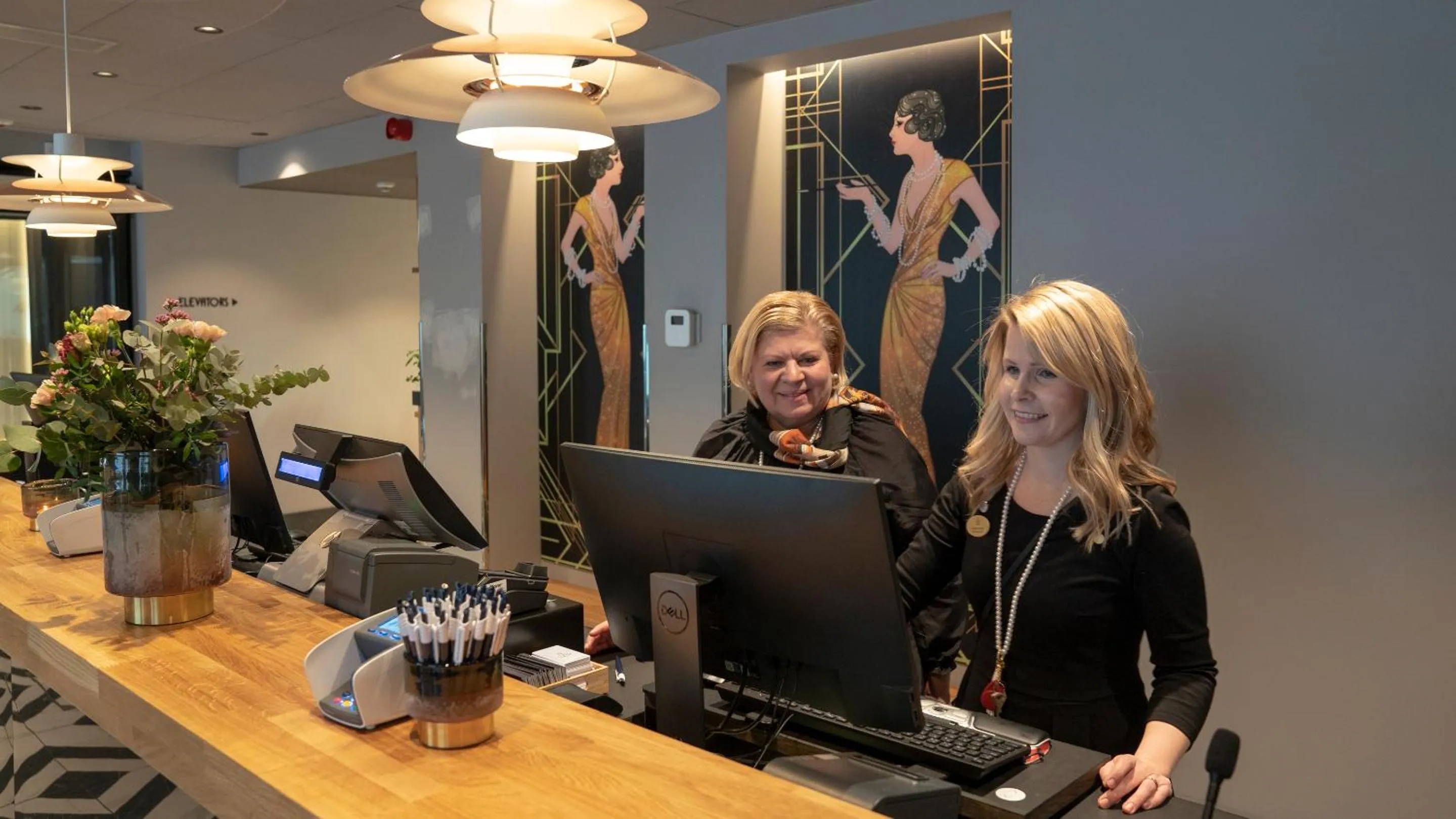 Staff in Solo Sokos Hotel Turun Seurahuone