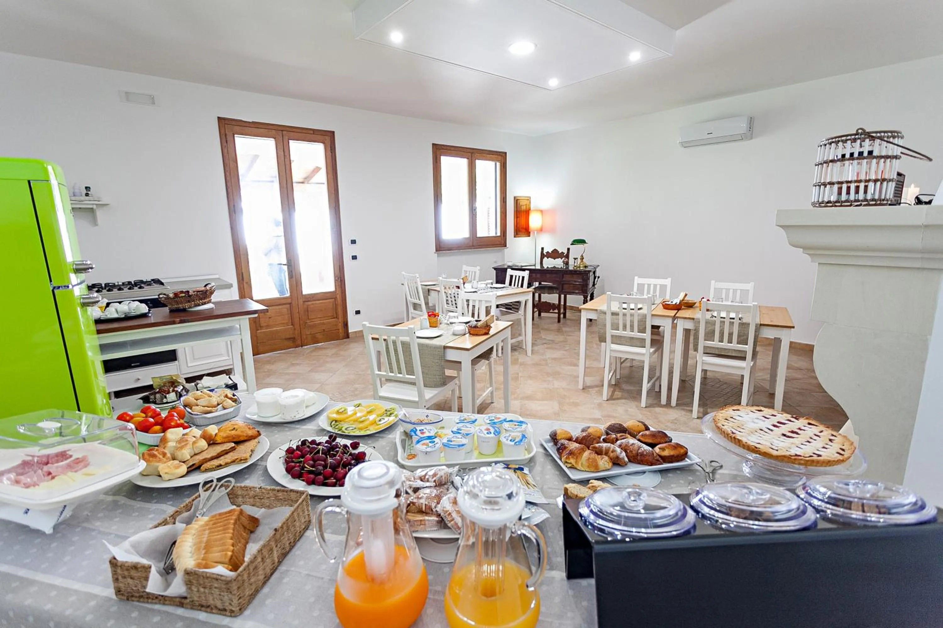 Food and drinks in Il Giardino di Jo