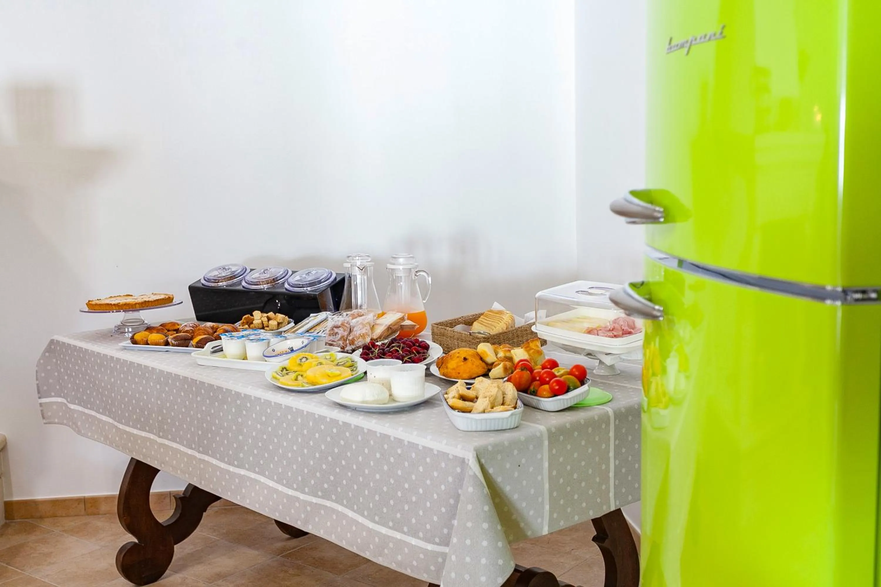 Food and drinks in Il Giardino di Jo