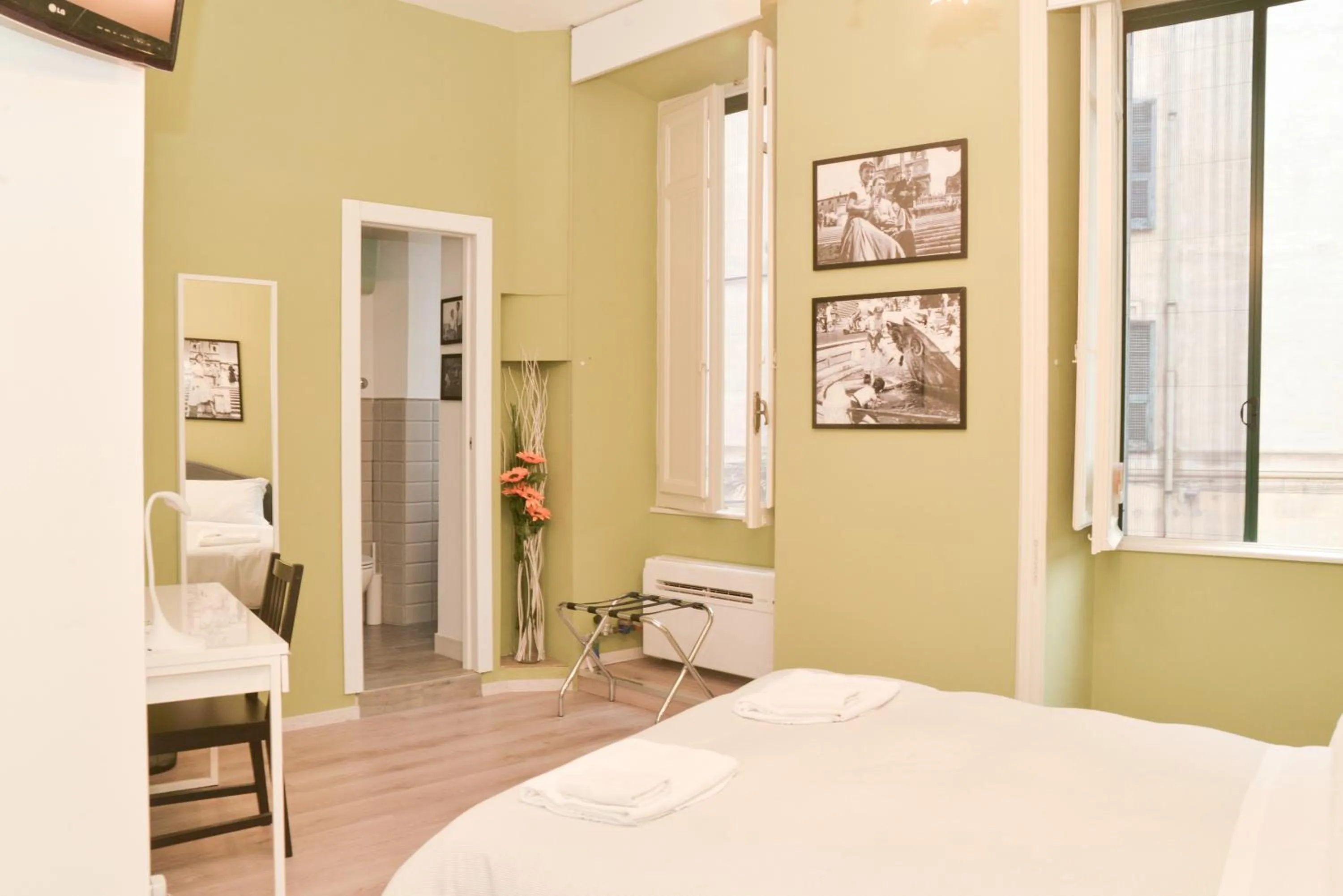 Bed in Colazione Al Vaticano Guest House