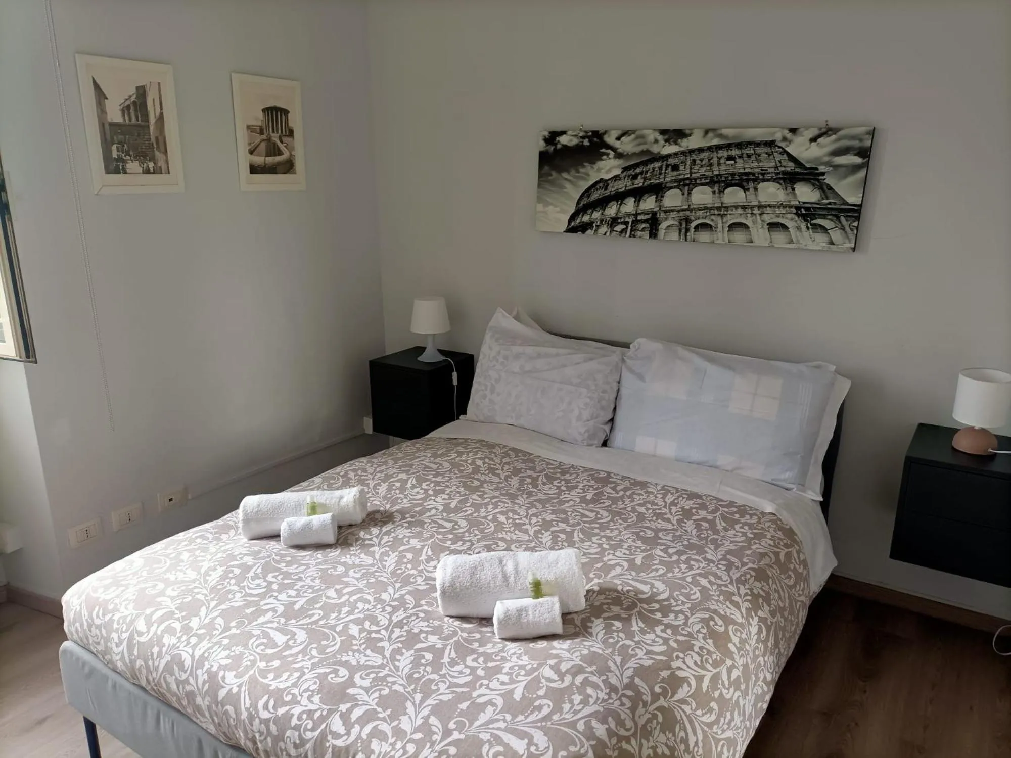 Bed in Colazione Al Vaticano Guest House