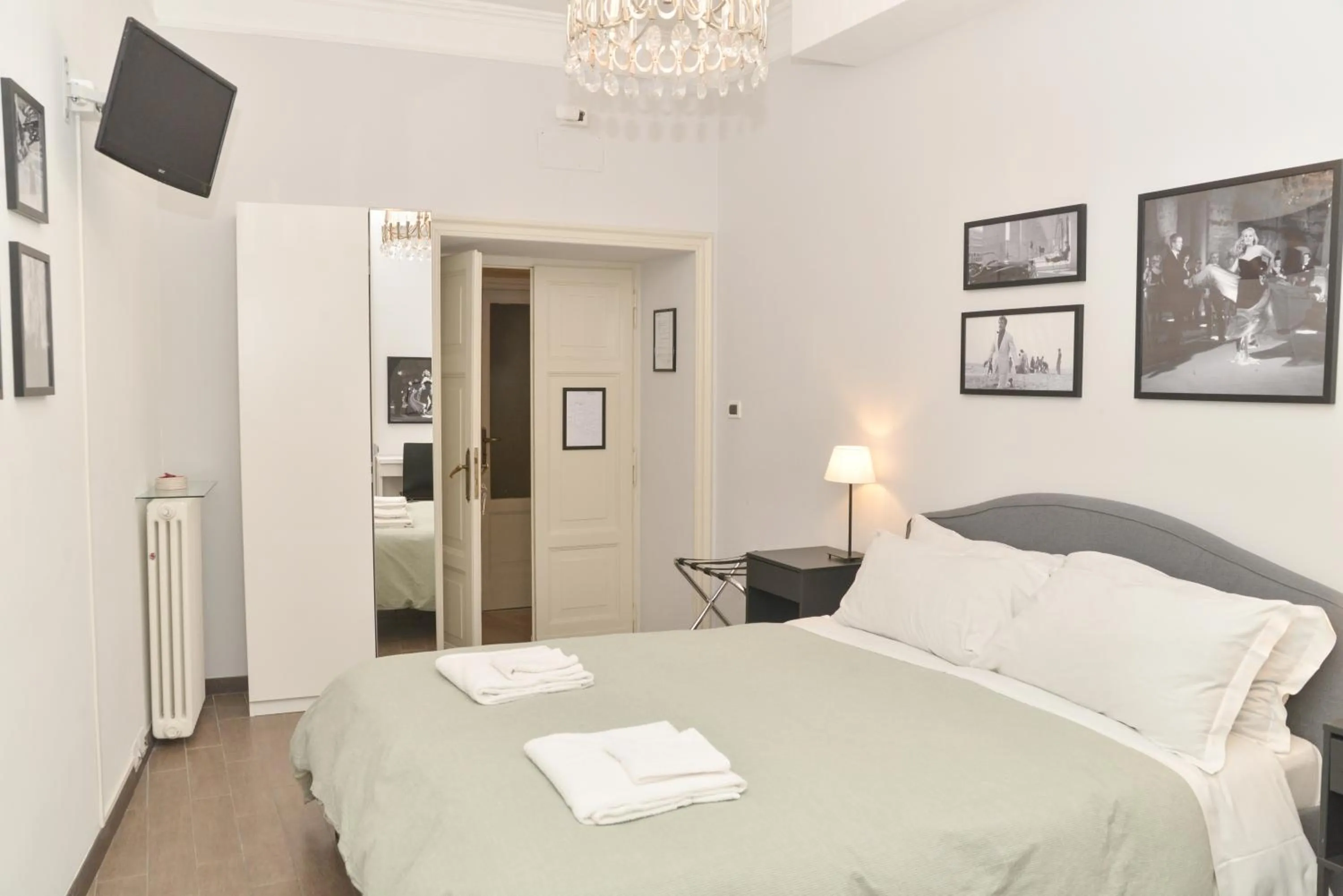 Bed in Colazione Al Vaticano Guest House