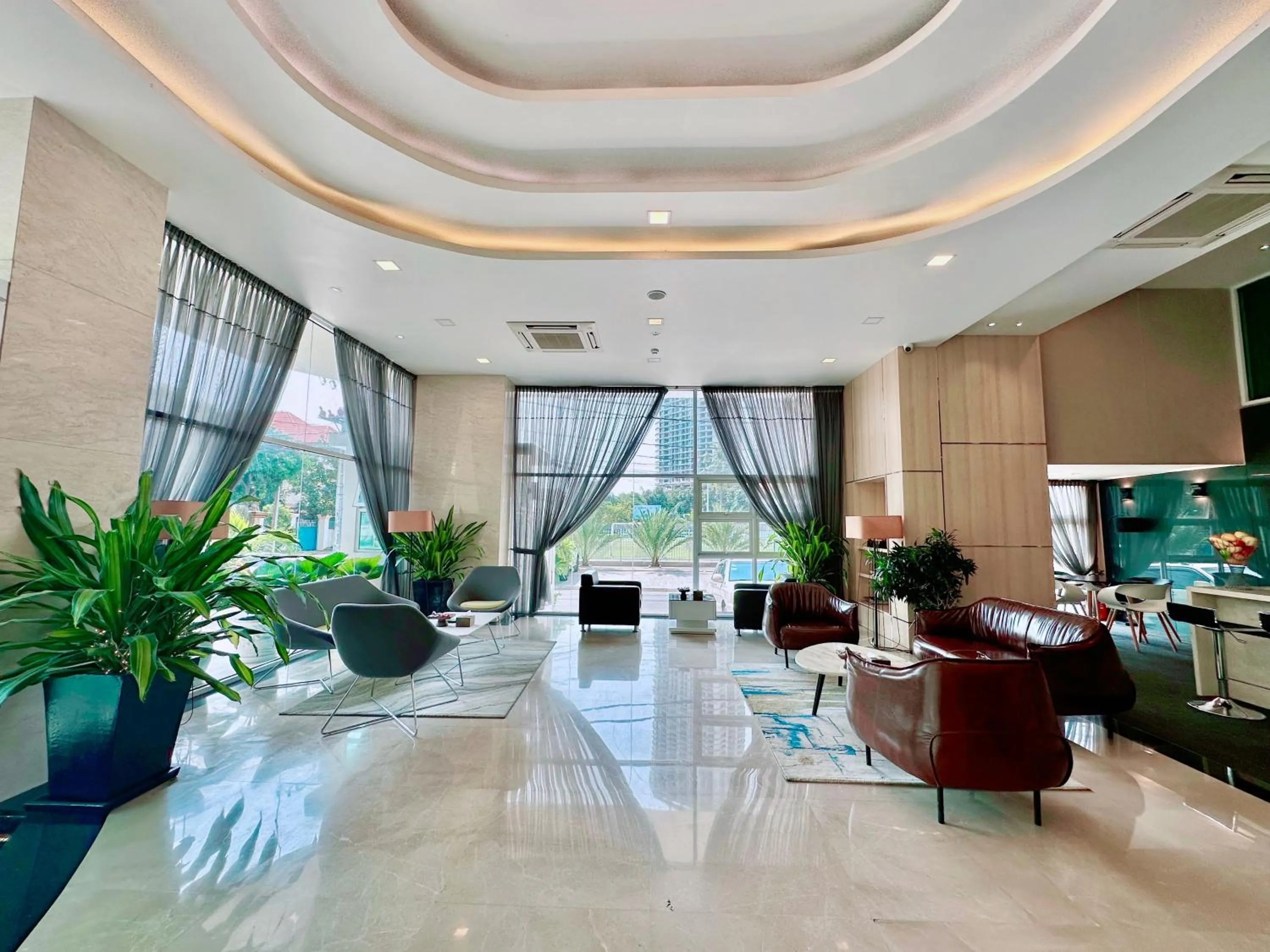 Lobby or reception in Infinity 28 Hotel and Residence