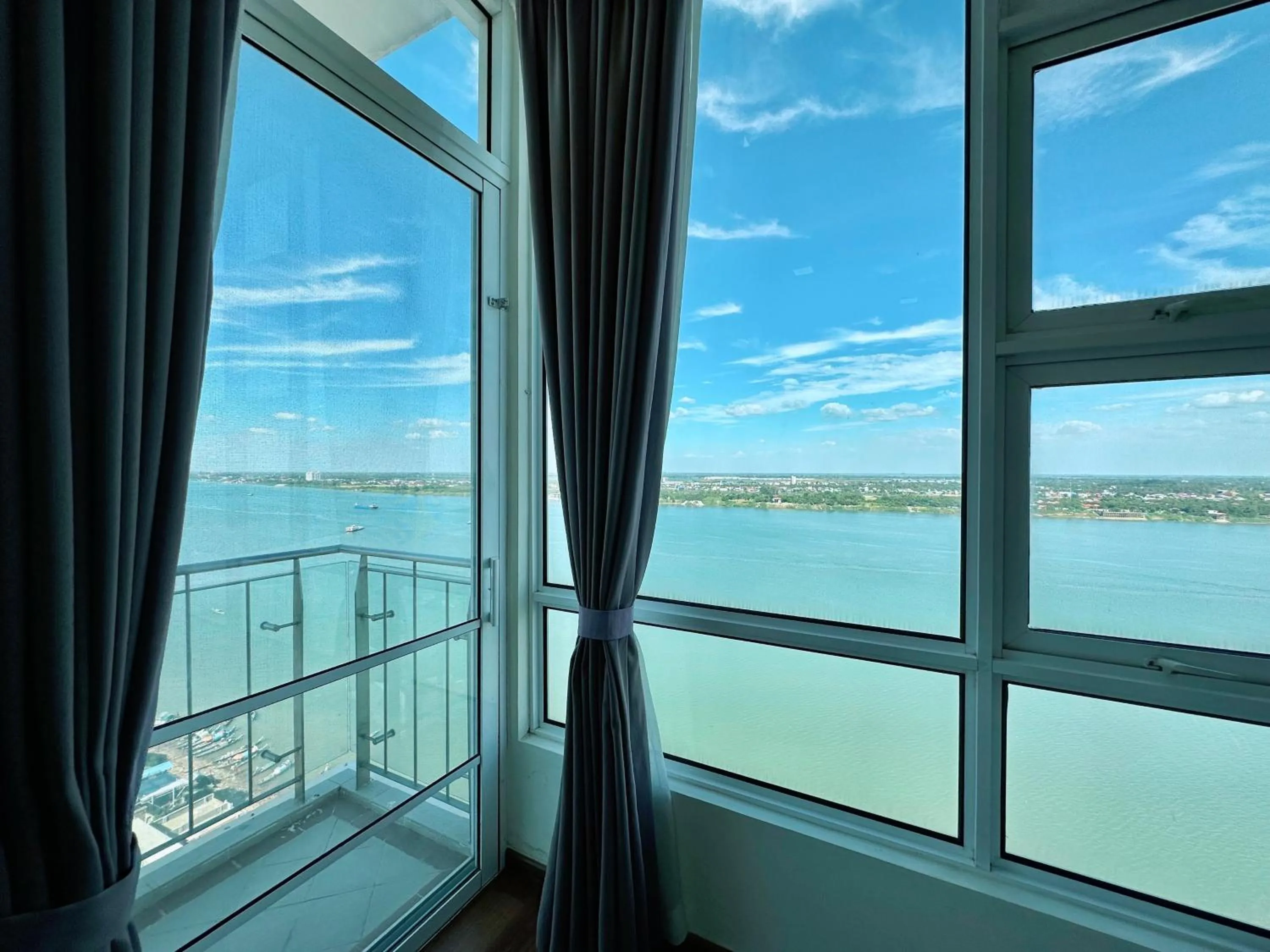 River view in Infinity 28 Hotel and Residence