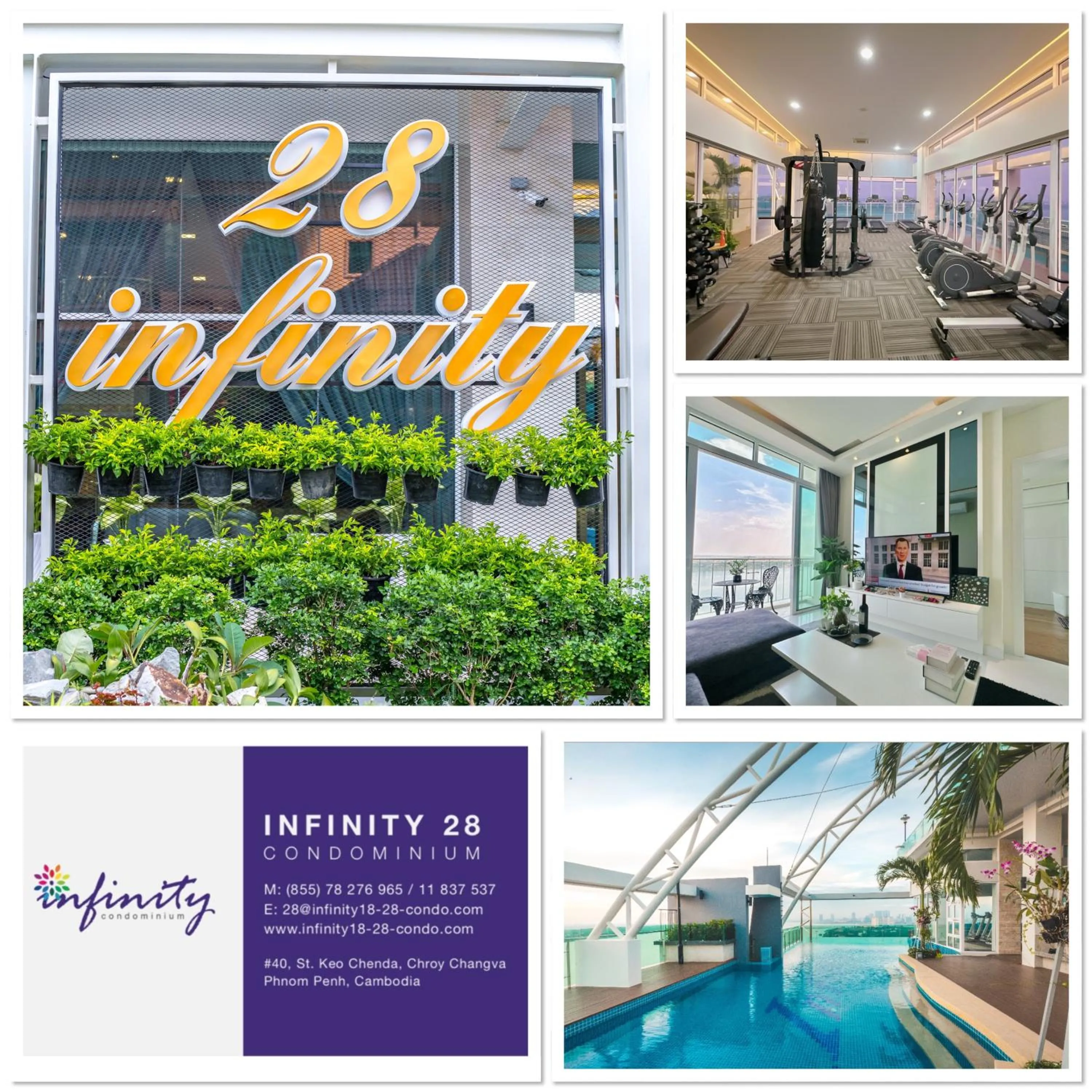 Property building in Infinity 28 Hotel and Residence