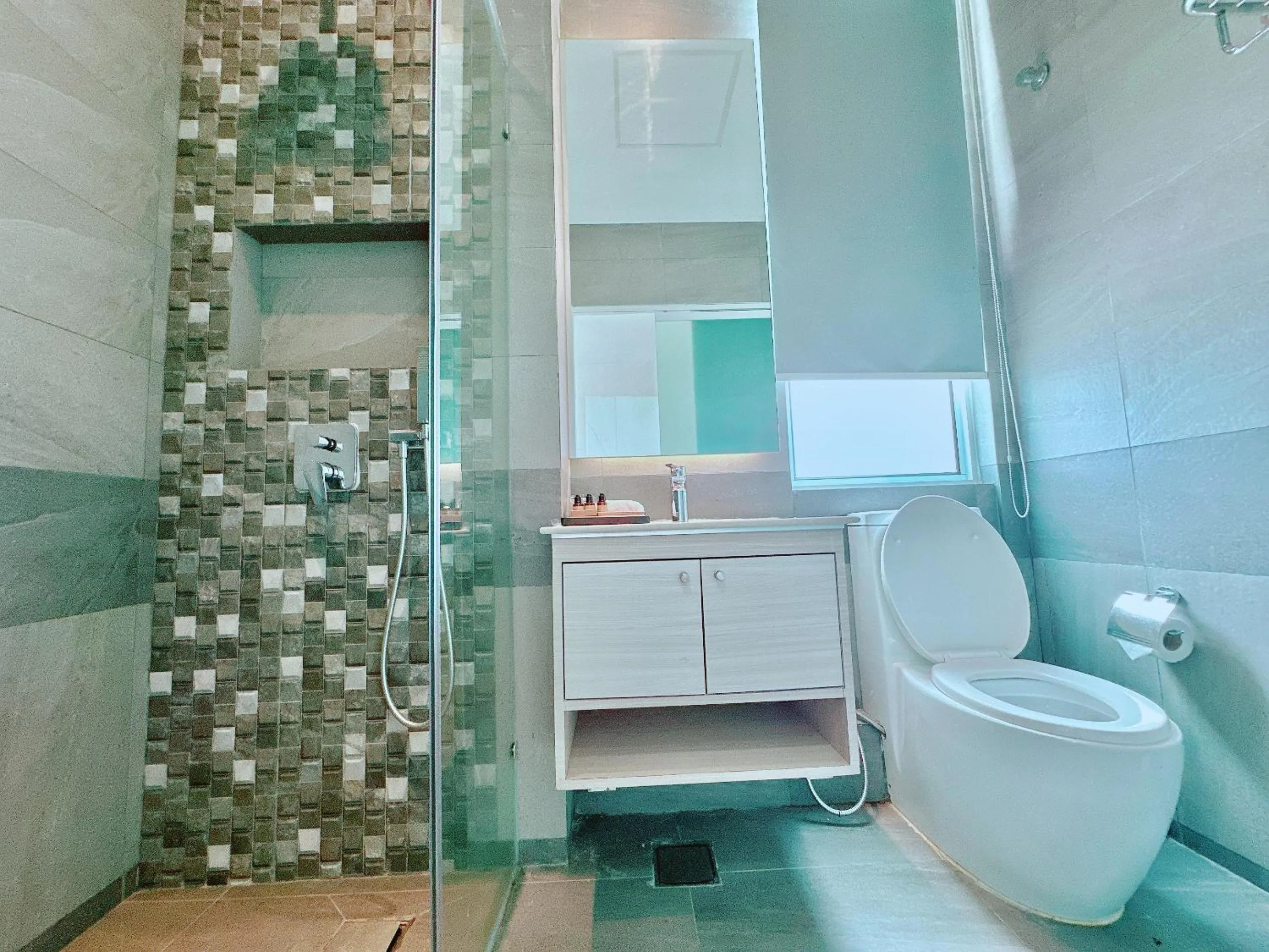 Bathroom in Infinity 28 Hotel and Residence