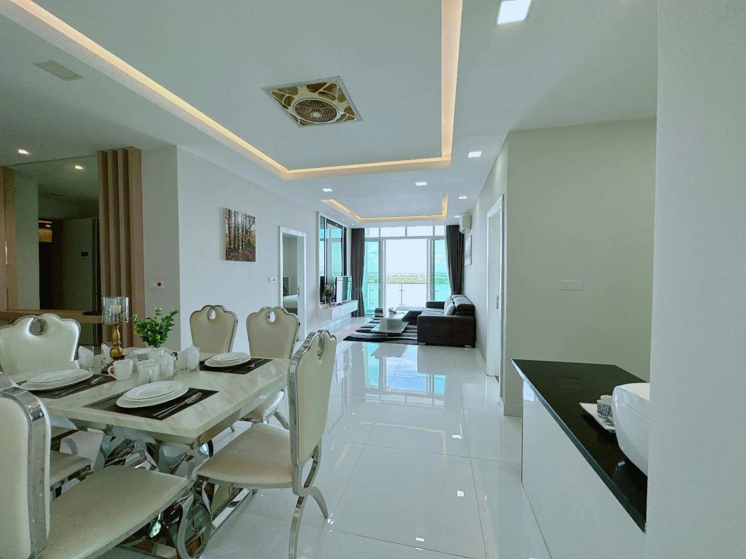 Living room in Infinity 28 Hotel and Residence