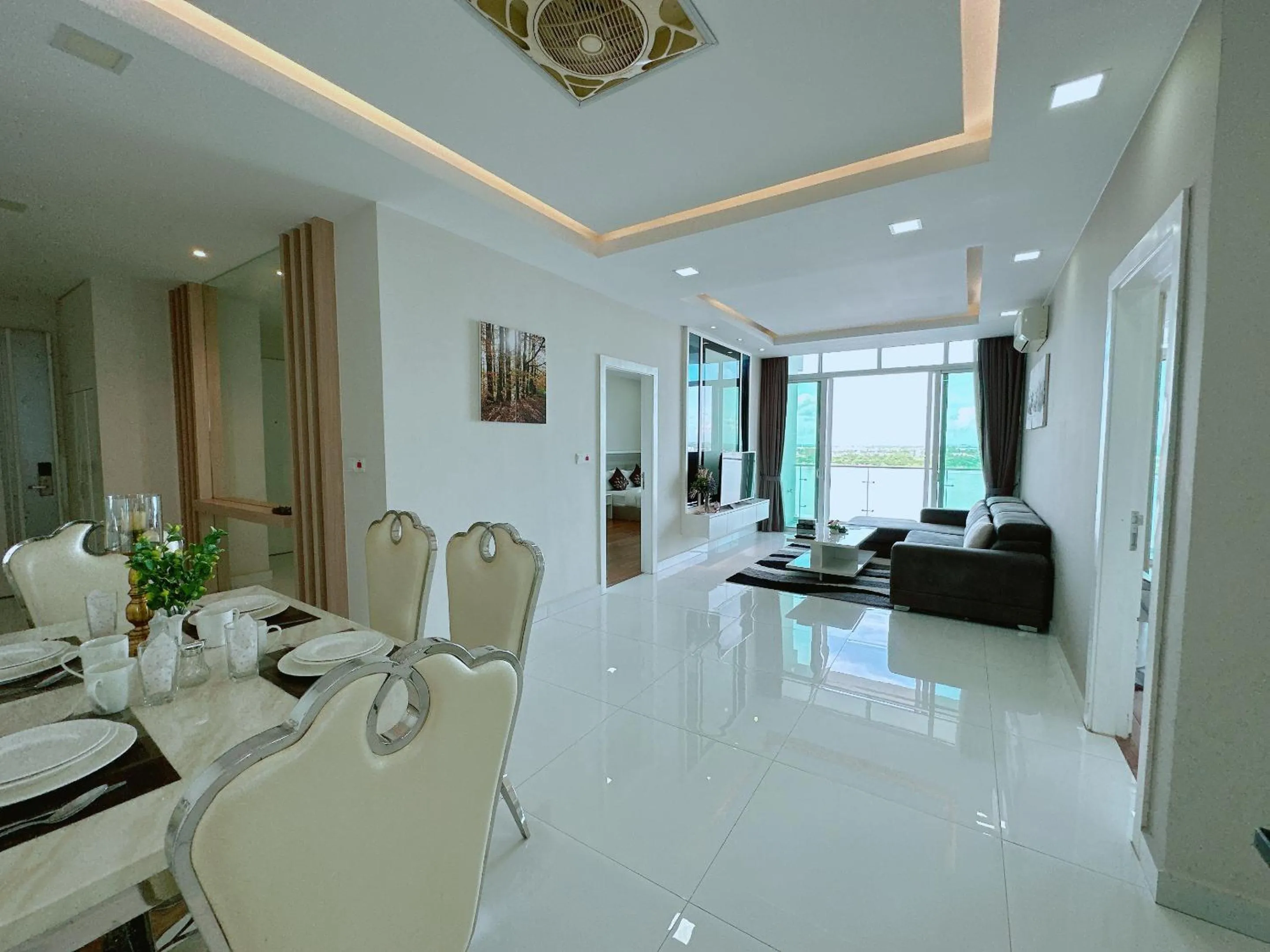 Living room in Infinity 28 Hotel and Residence