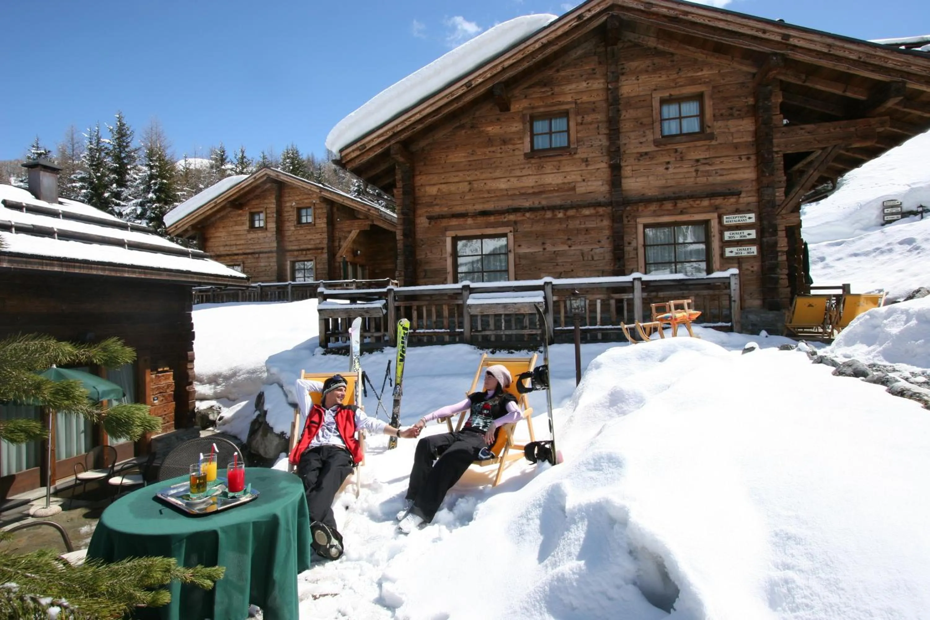 Balcony/Terrace in Park Chalet Village