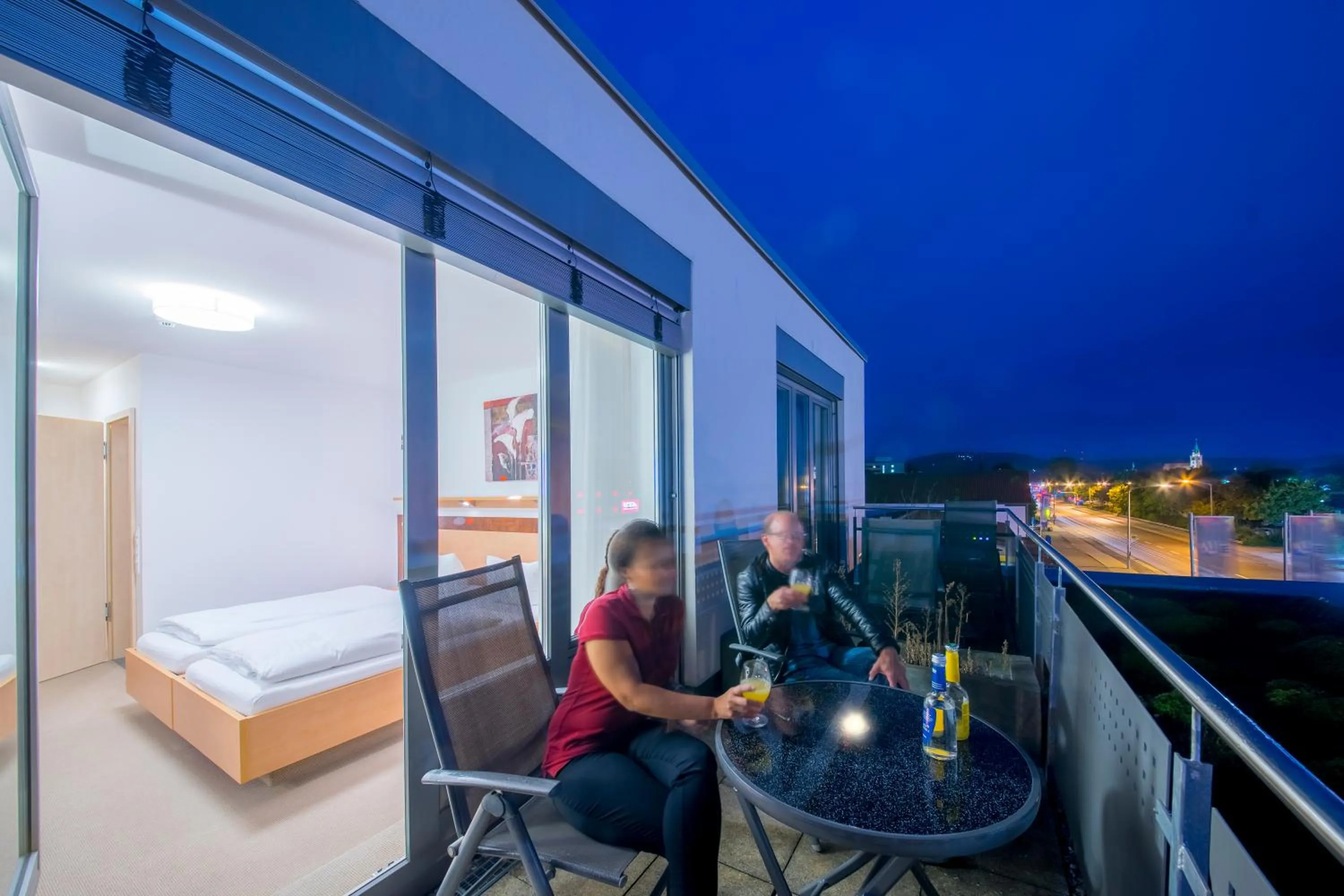 Balcony/Terrace in Hotel Nürnberger Hof