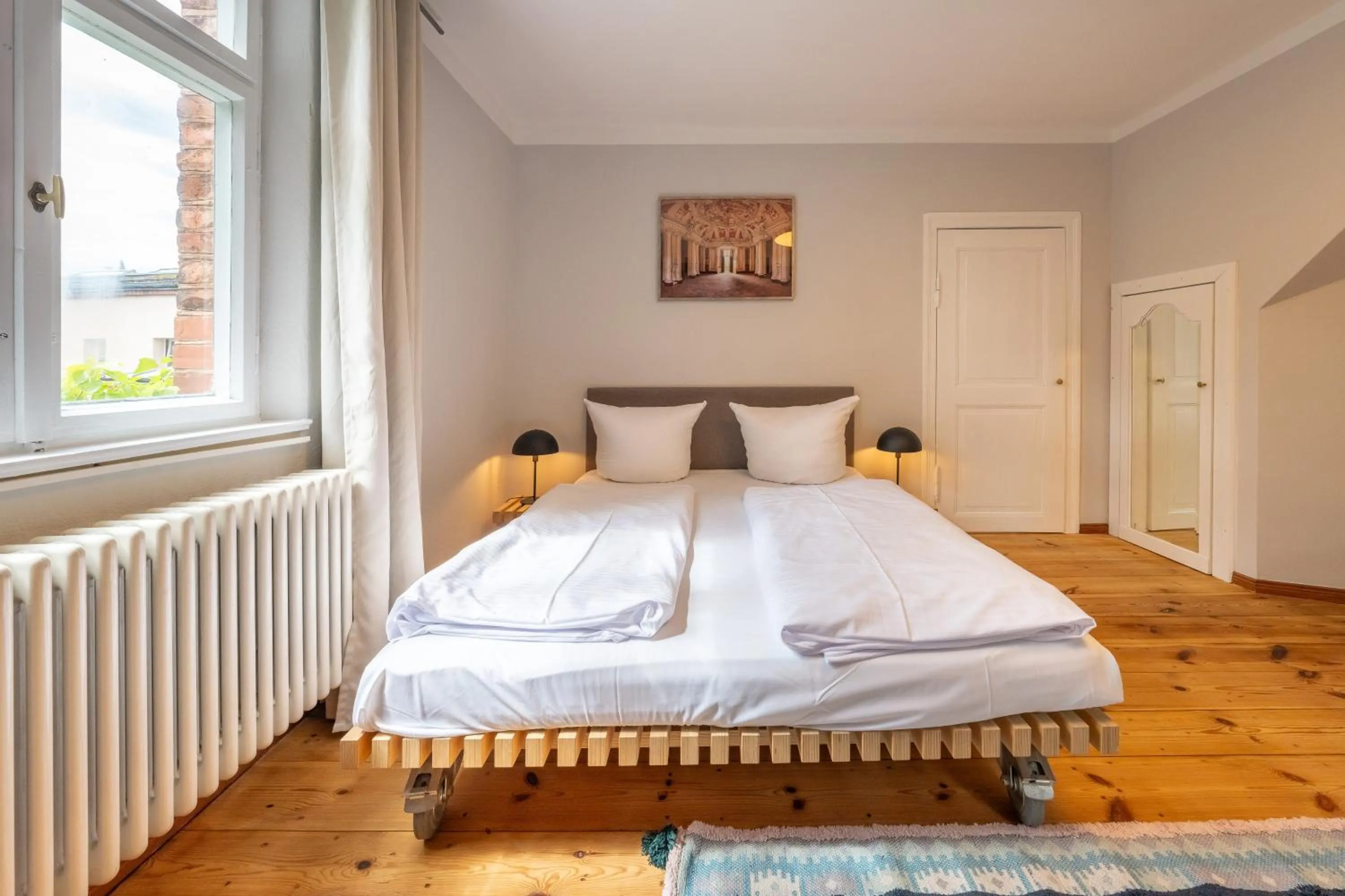 Bed in Design Apartments - "Im Holländerhaus"