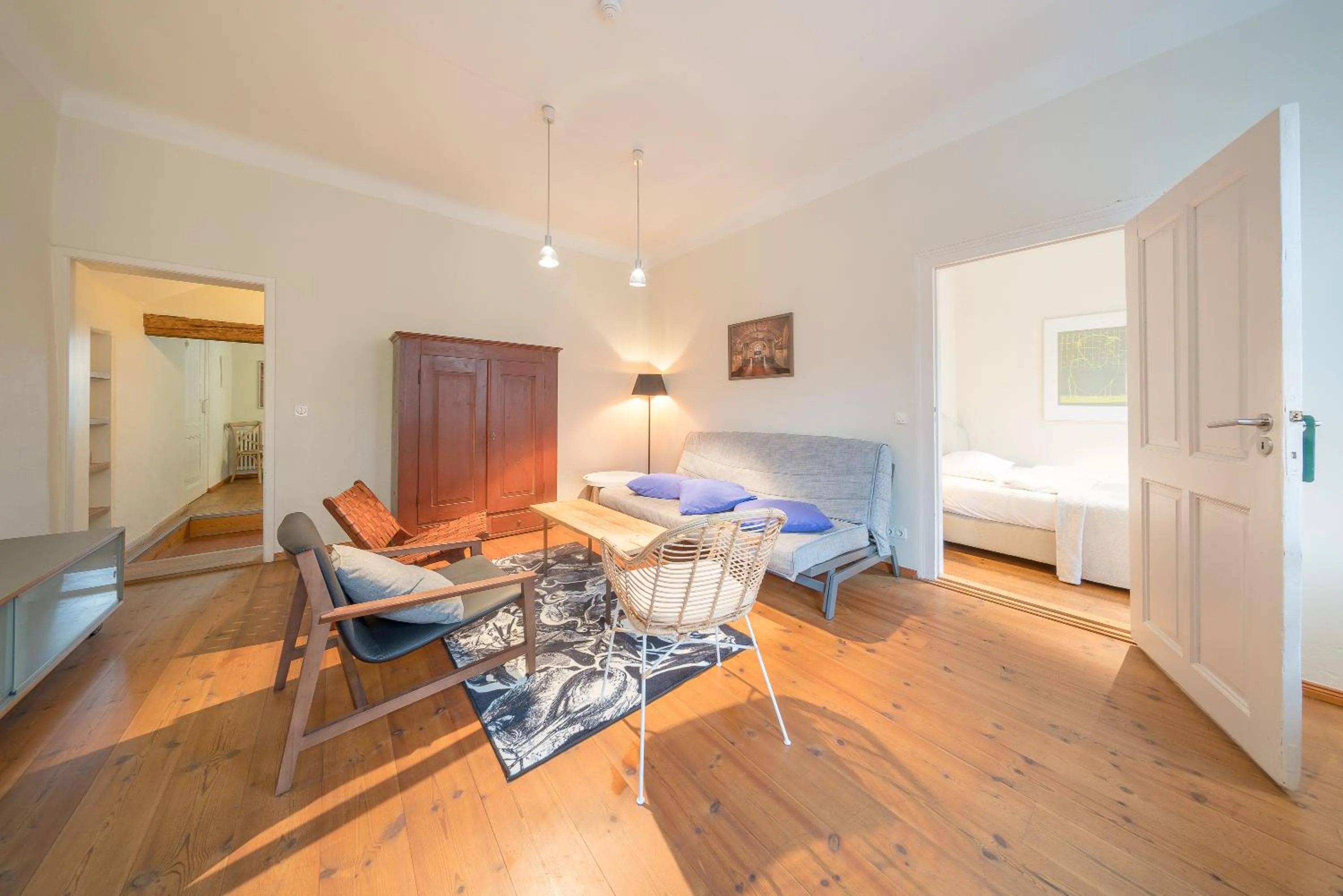 Bed in Design Apartments - "Im Holländerhaus"