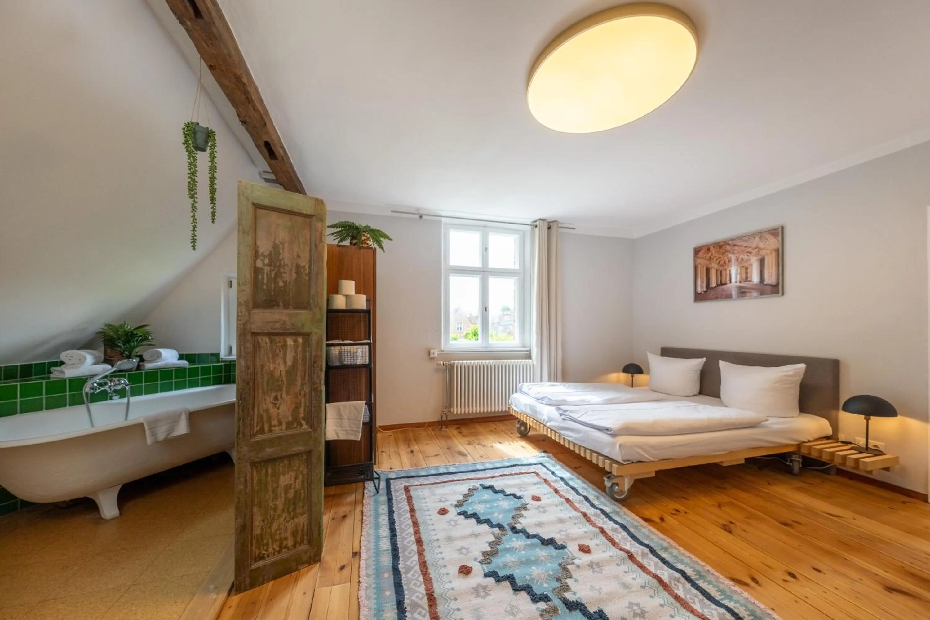 Bed in Design Apartments - "Im Holländerhaus"