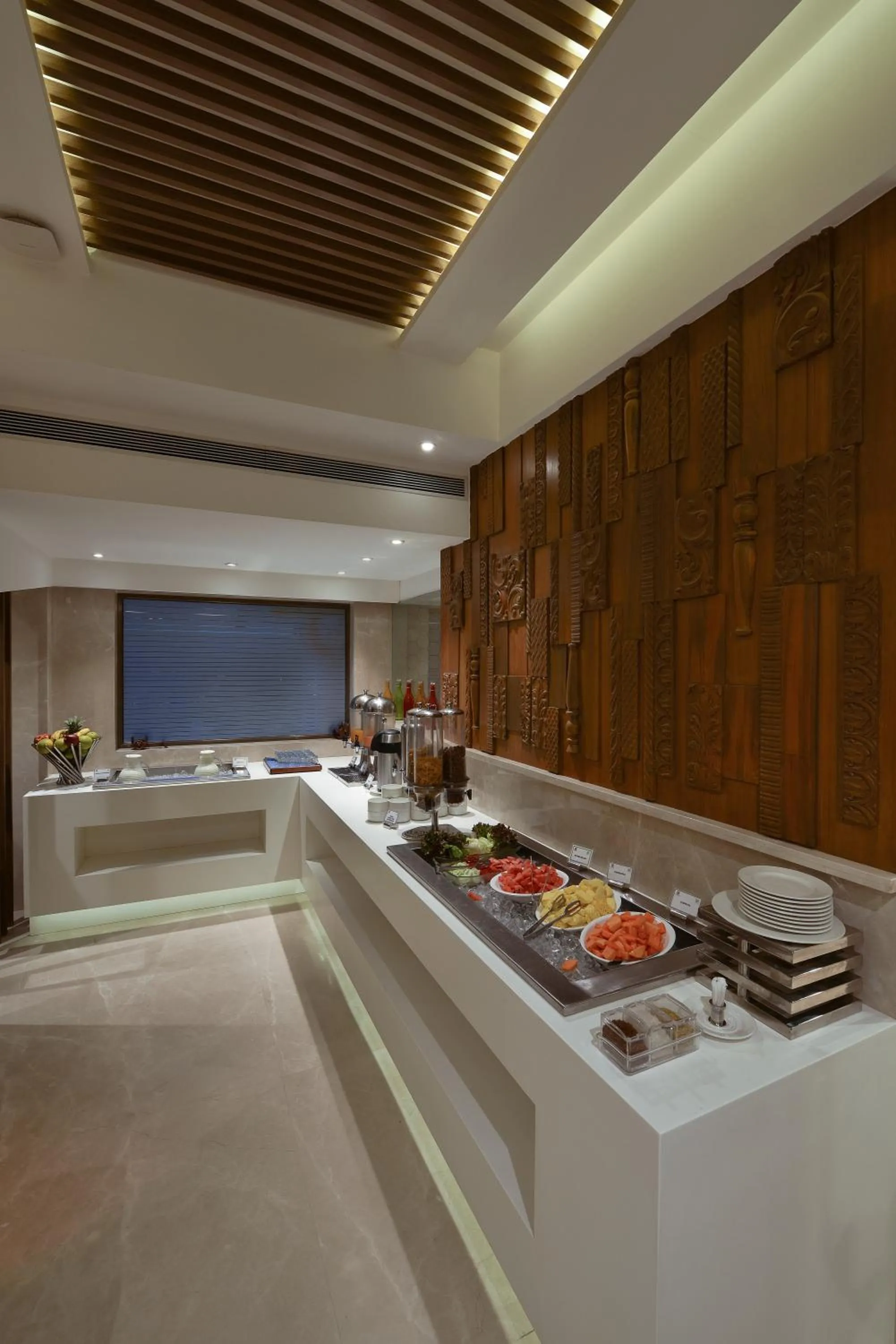 Continental breakfast in Hotel Heritage formerly known as Comfort Inn Heritage