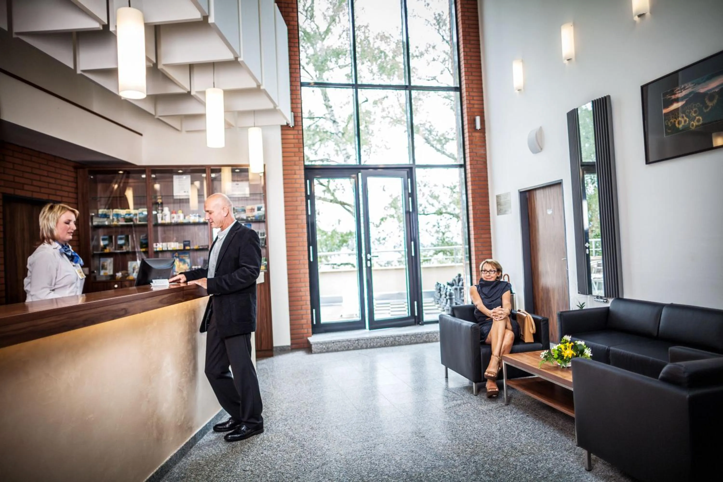 Lobby or reception in Hotel Port Doksy