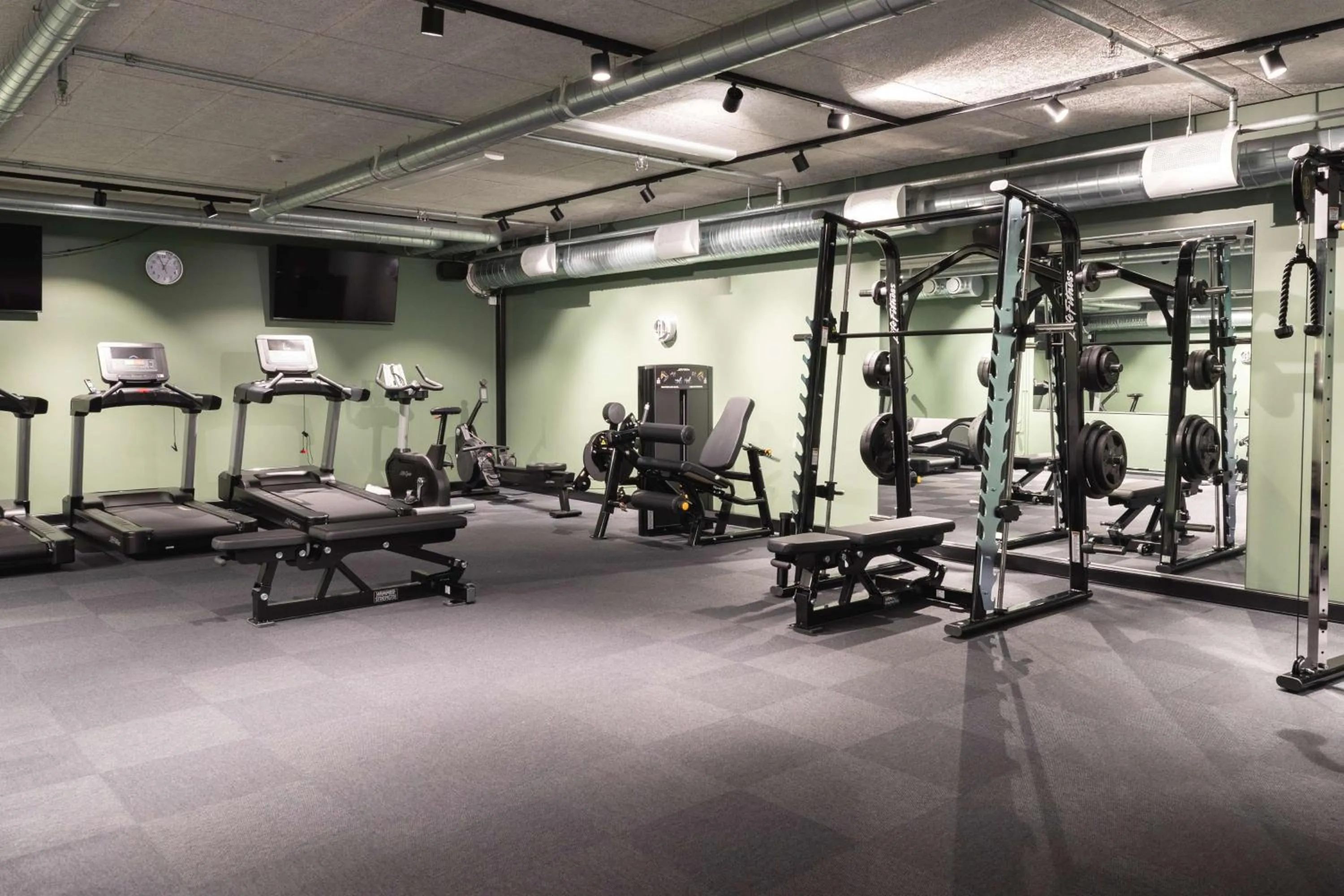 Fitness centre/facilities in Scandic Hamburger Börs