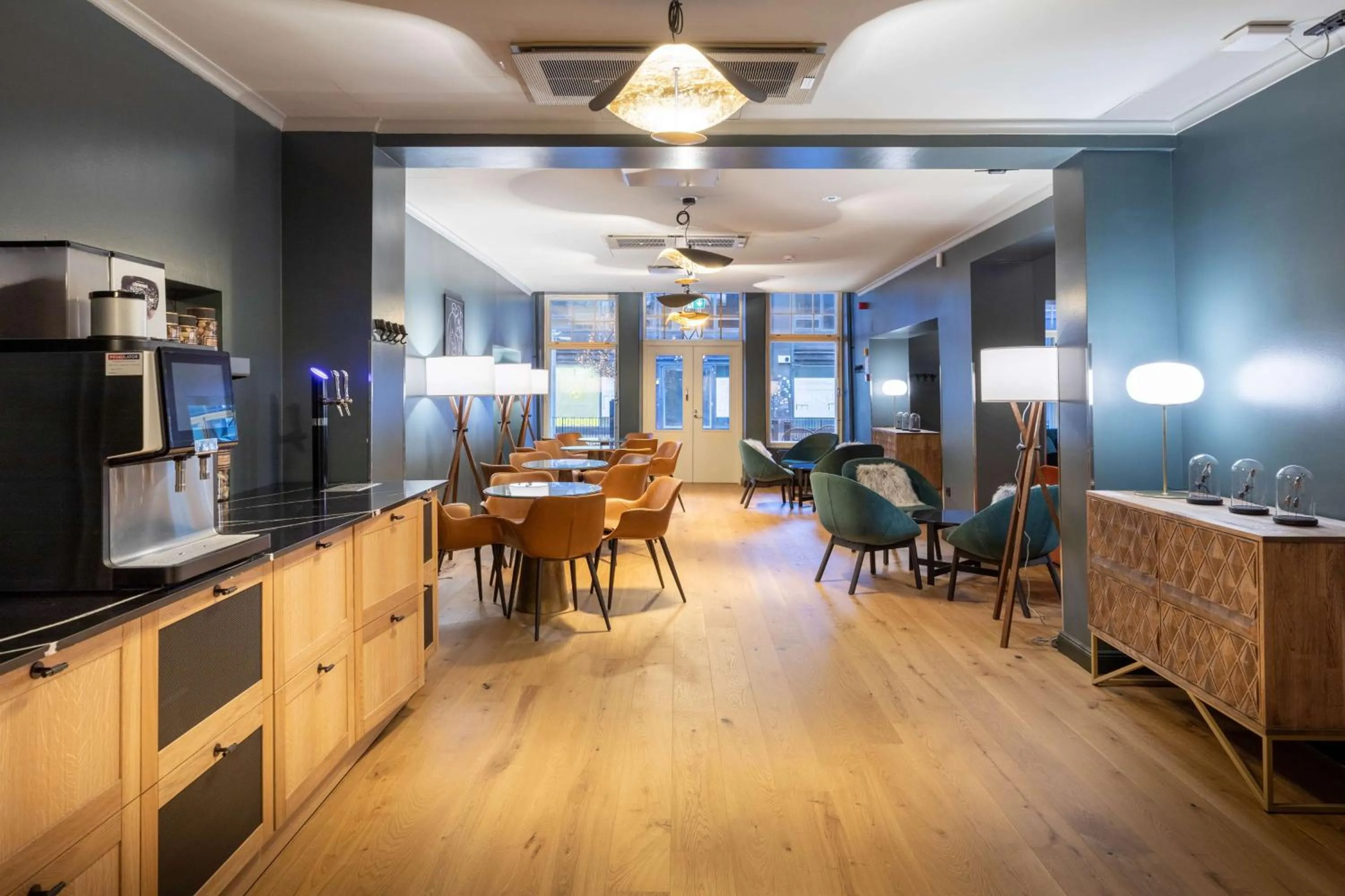 On site in Scandic Hamburger Börs