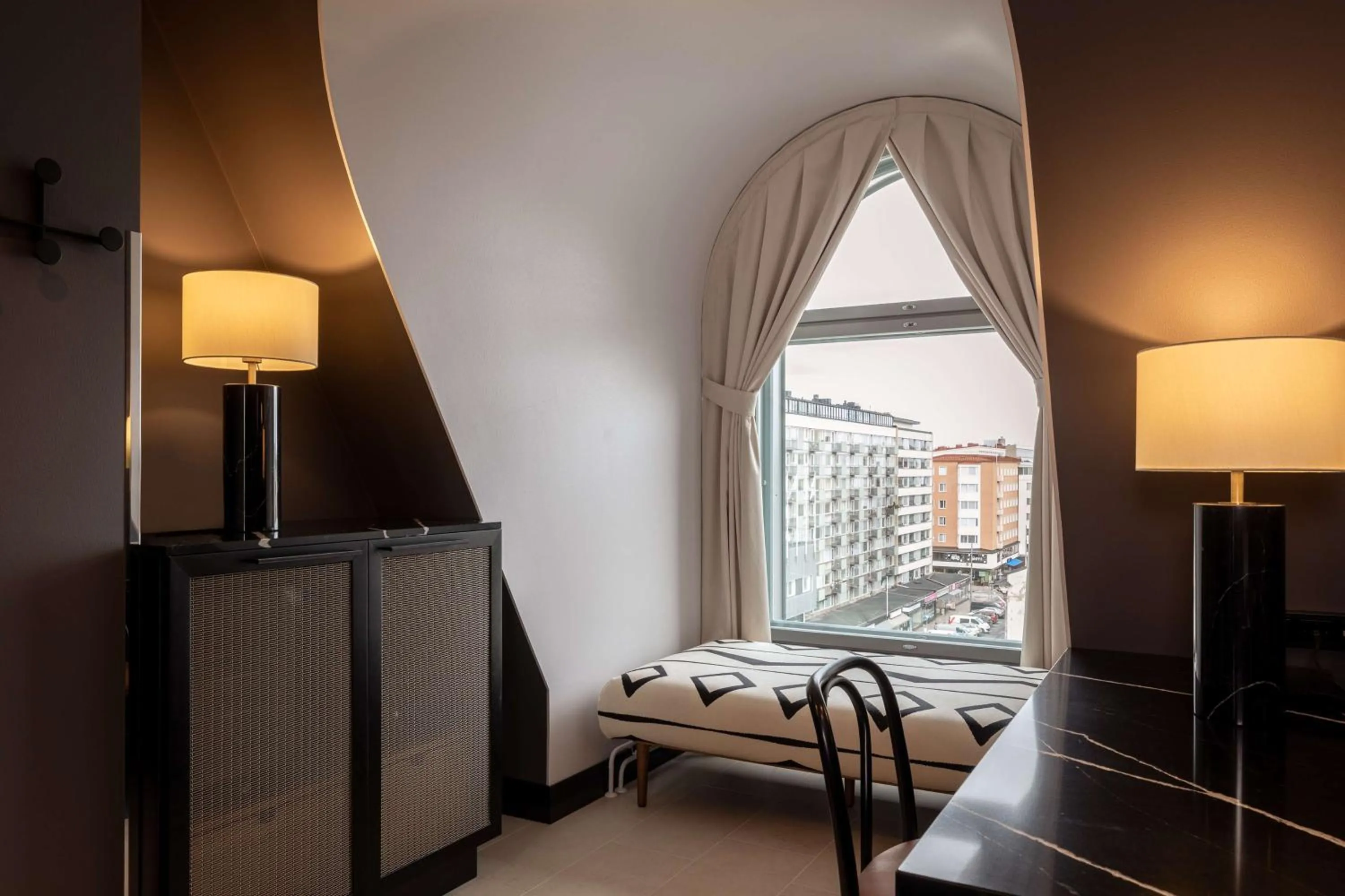 Bedroom, Bed in Scandic Hamburger Börs