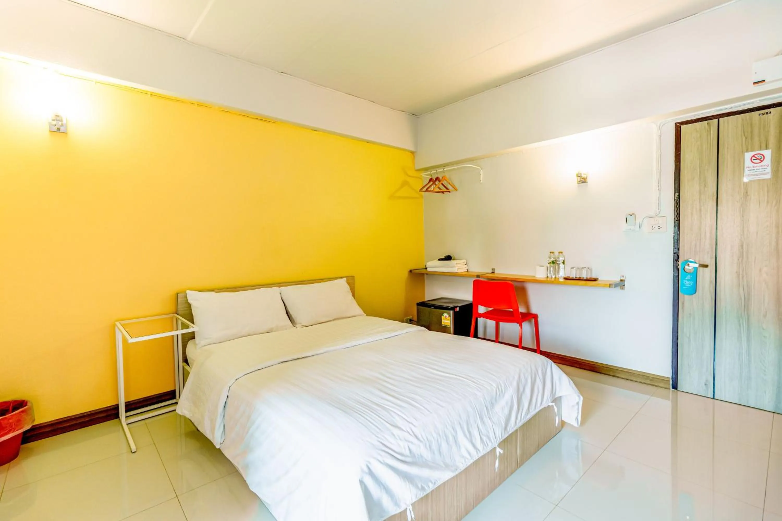 Bedroom, Bed in Living Naraa Place