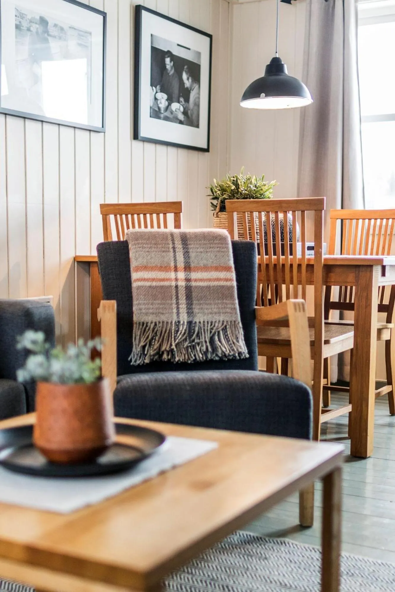 Photo of the whole room in Nyvågar Rorbuhotell - by Classic Norway Hotels