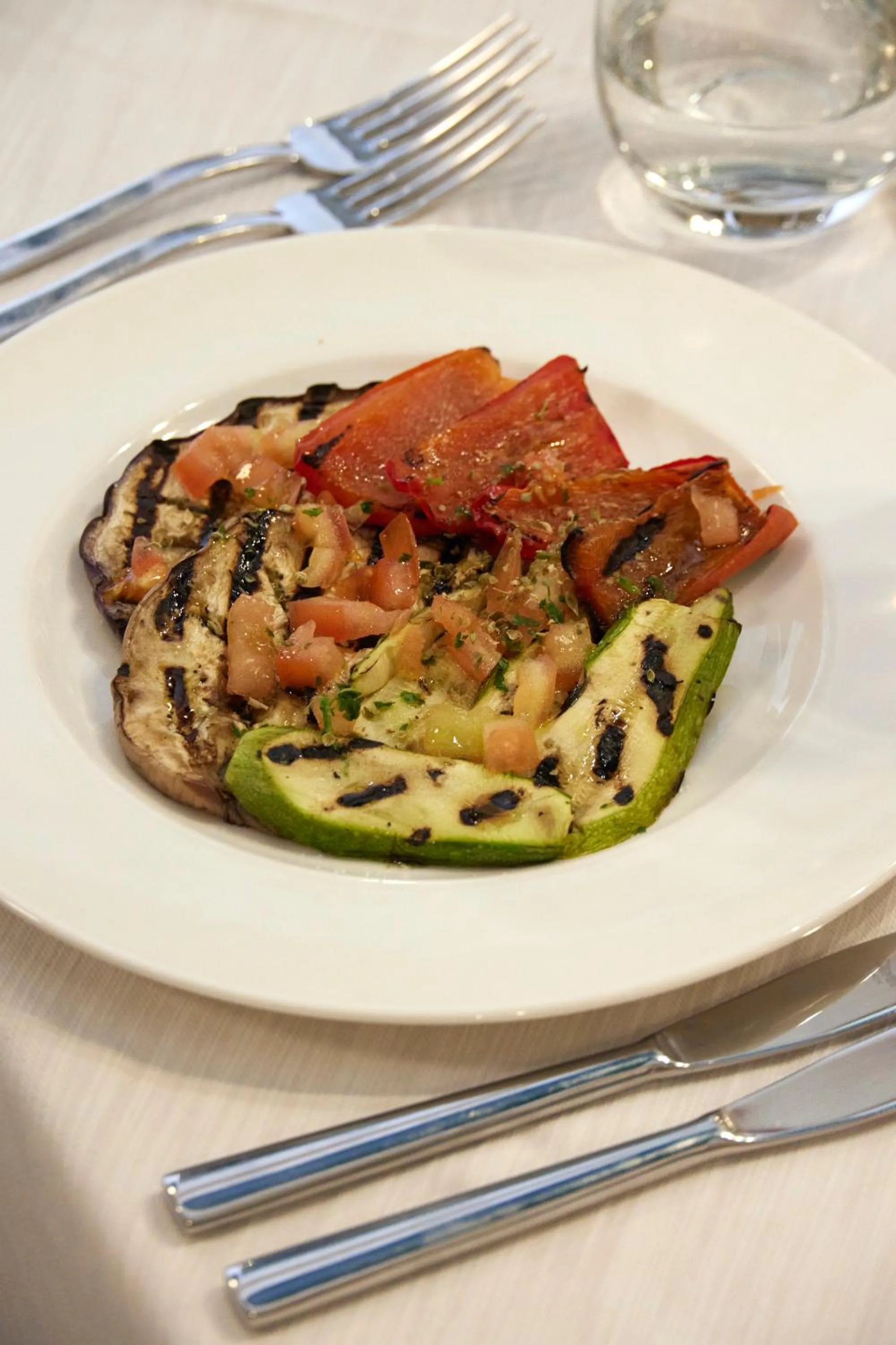 Dinner in Hotel Villa Adriana