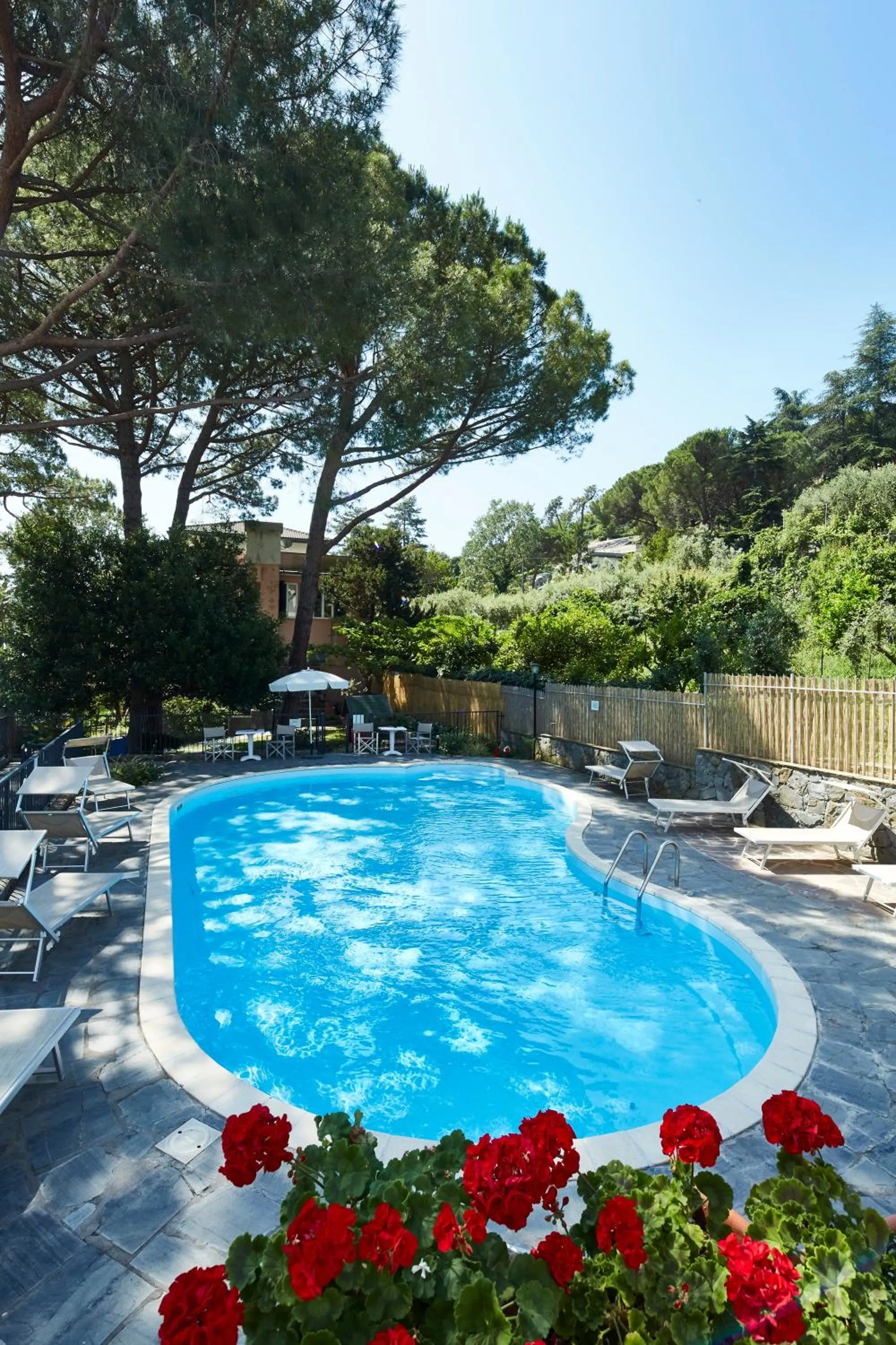 Swimming pool in Hotel Villa Adriana