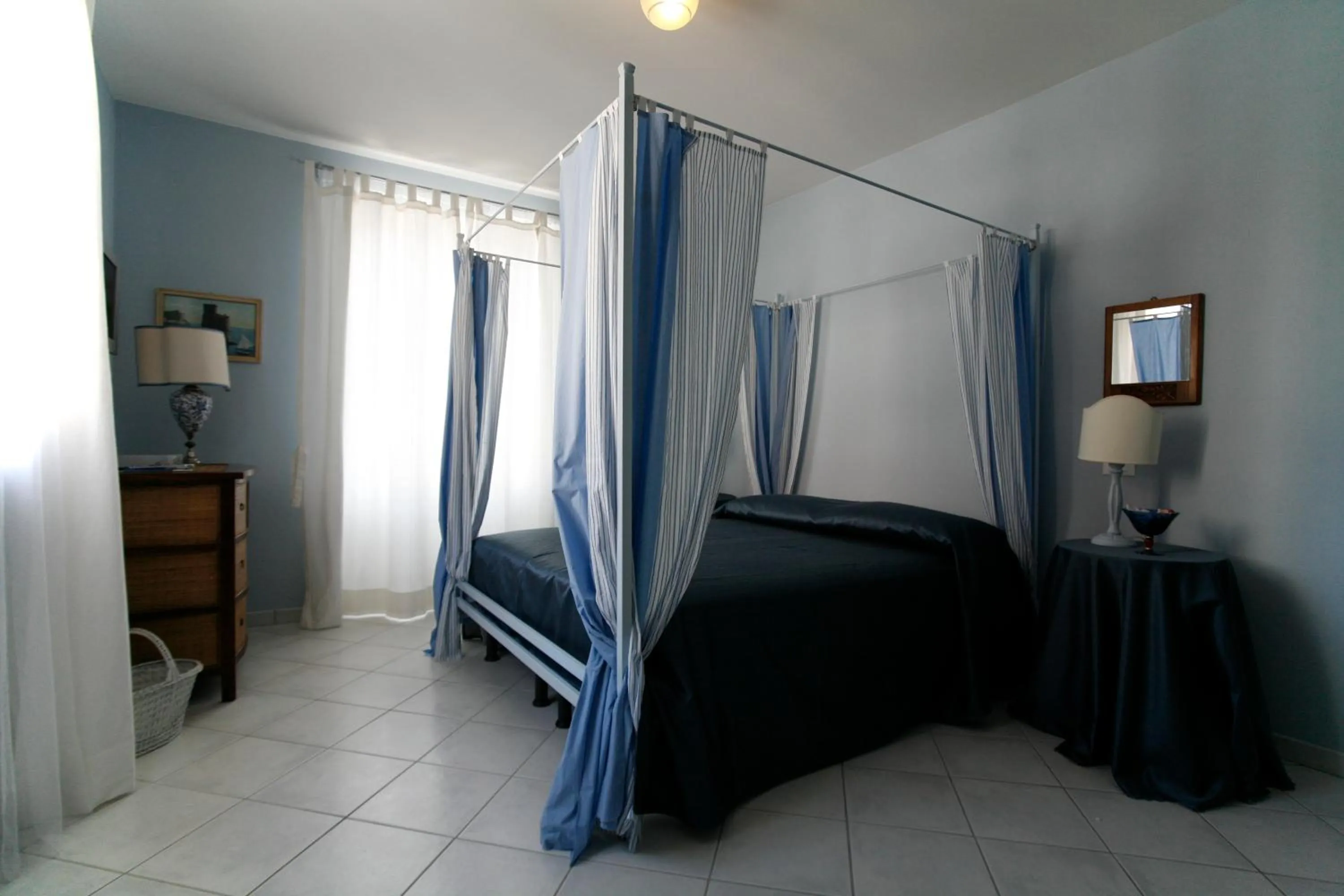 Bed in Villa Amelia Rooms